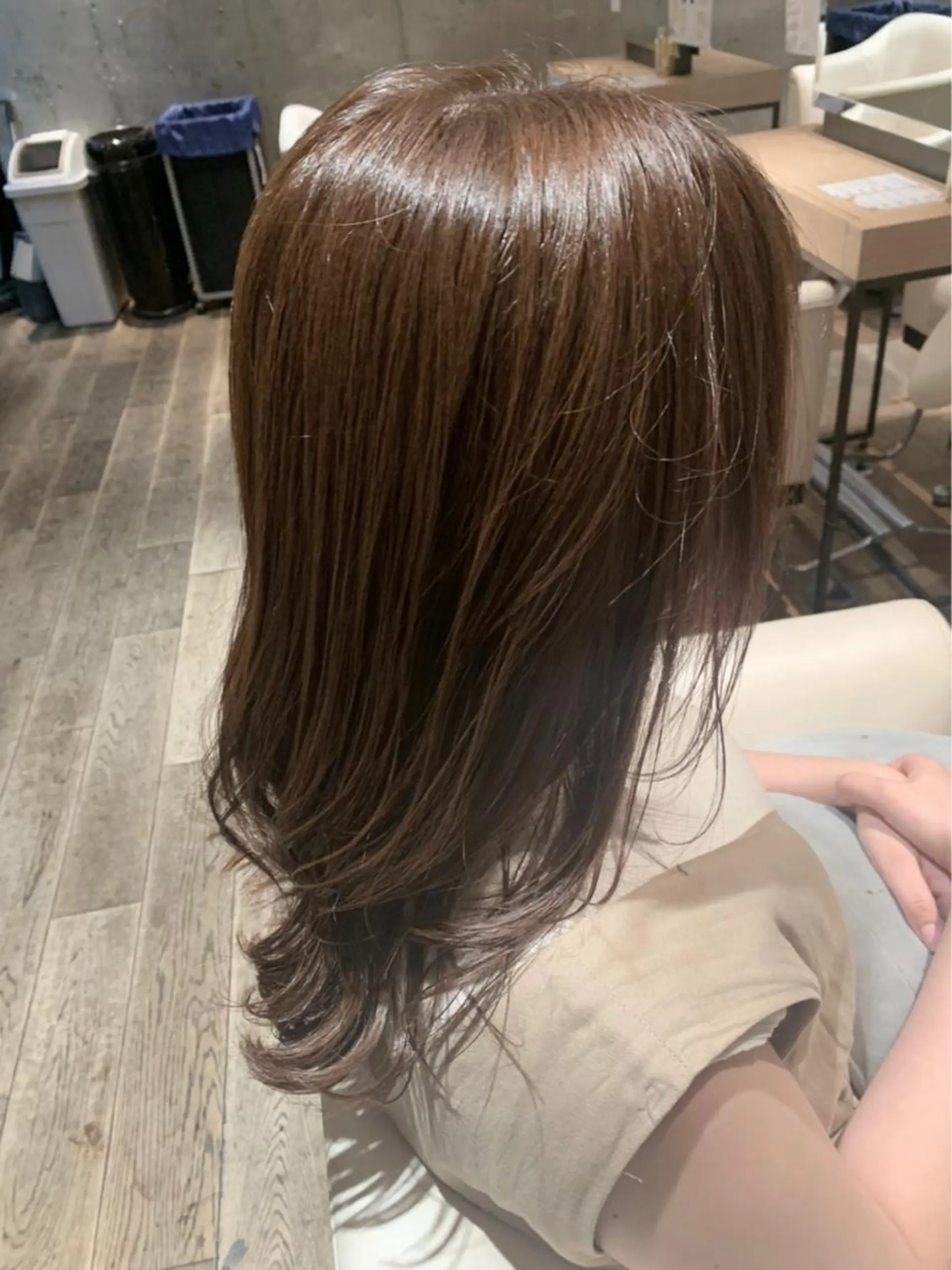 セミロング ヘアカラー トリートメント 髪質改善/レイヤー ✨平沼佑麻✨のヘアスタイル