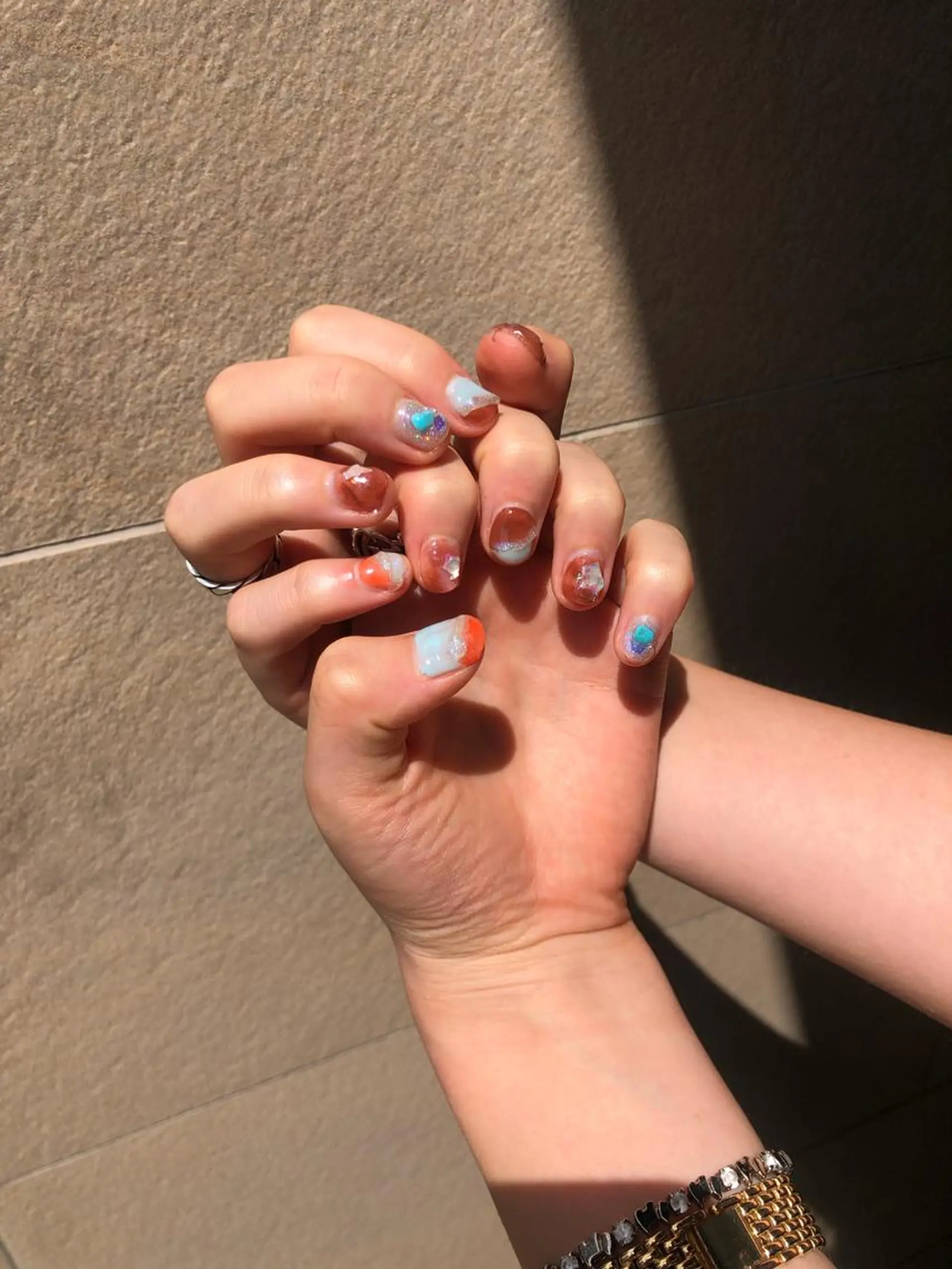 カラー ネイル マツエク・マツパ チャンモリパーマ/韓 国/Minami🦋のヘアスタイル