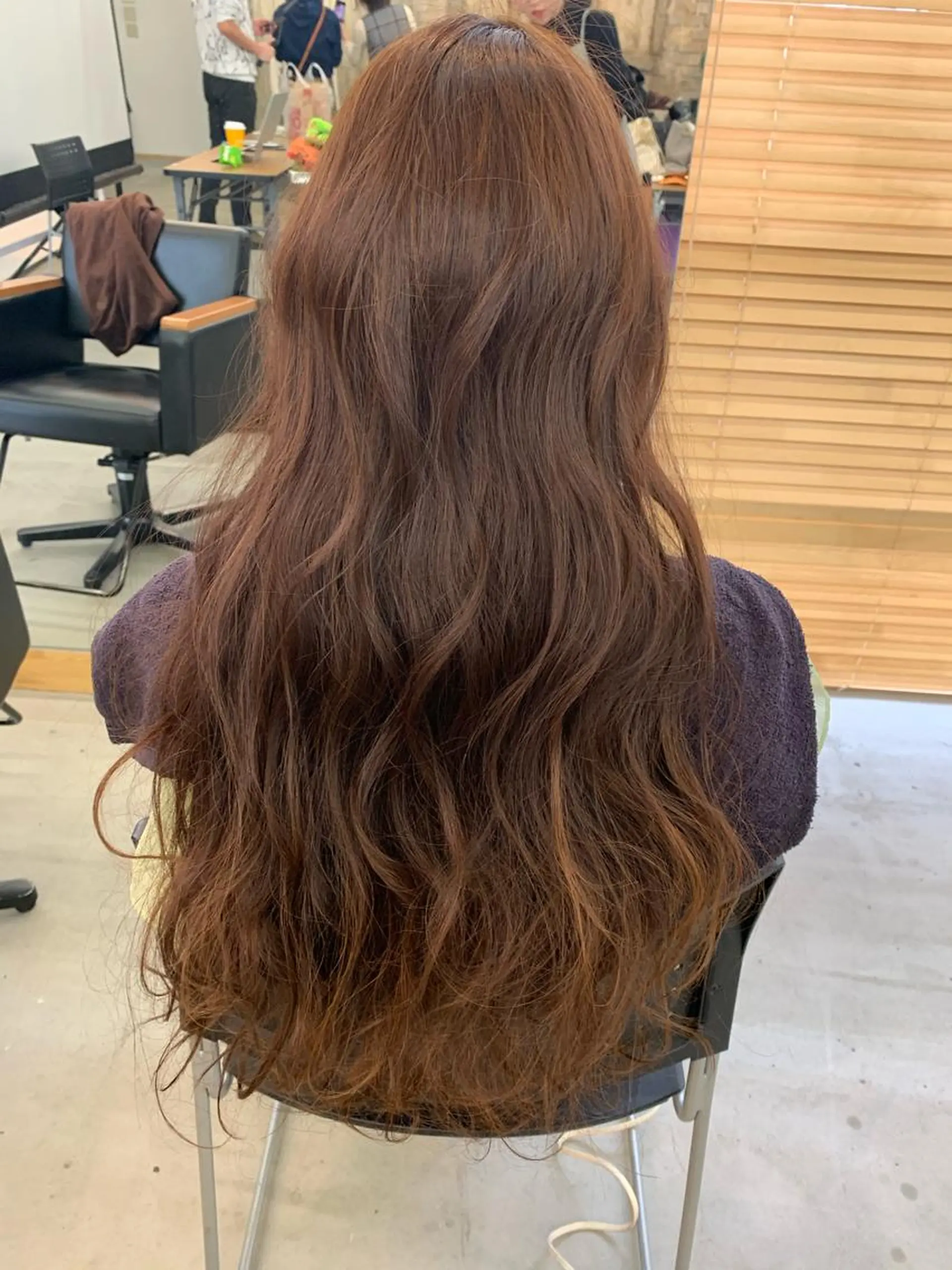 ロング ヘアアレンジ Aya/四条烏丸/ インナーカラーのヘアスタイル