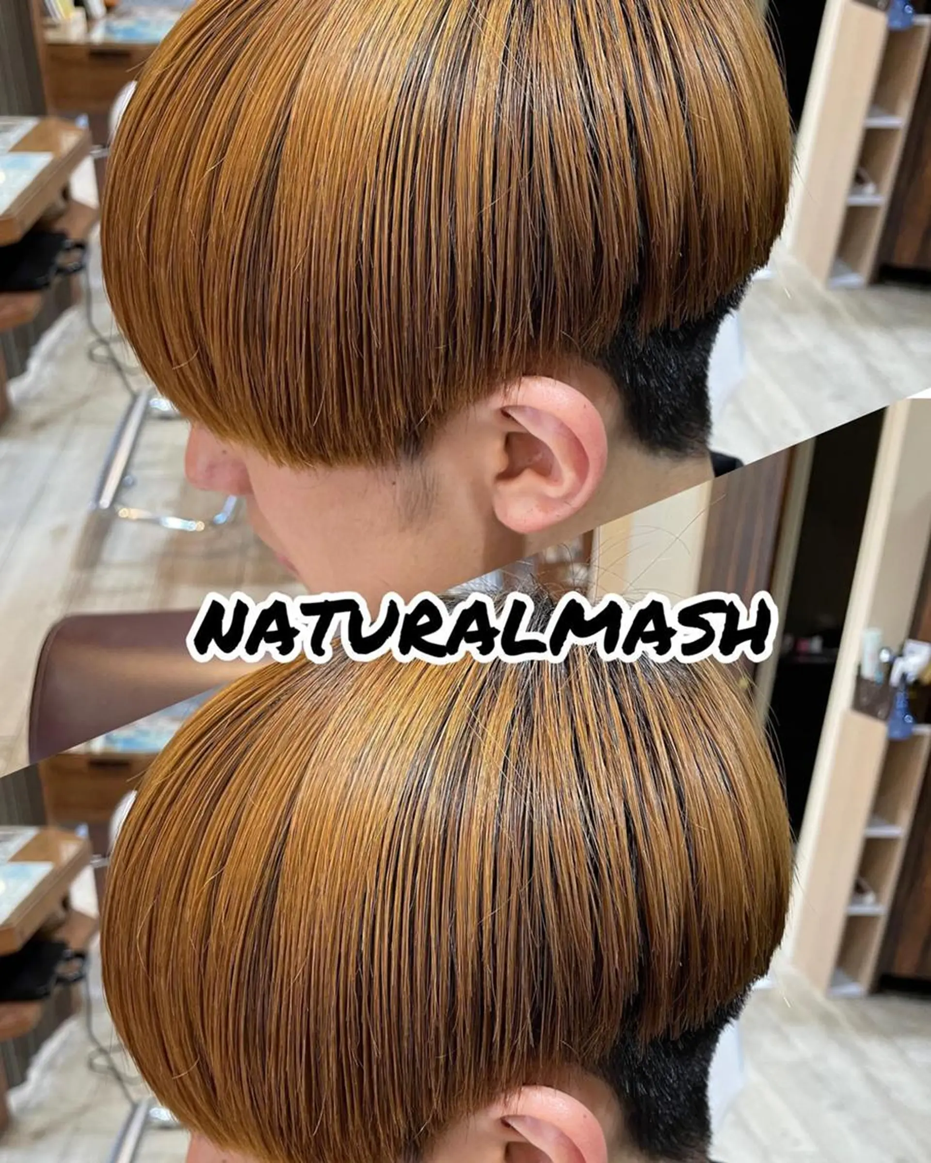 メンズ メンズブリーチ マッシュ メンズパーマ 仙台/メンズ/ フェザー/リョウのヘアスタイル