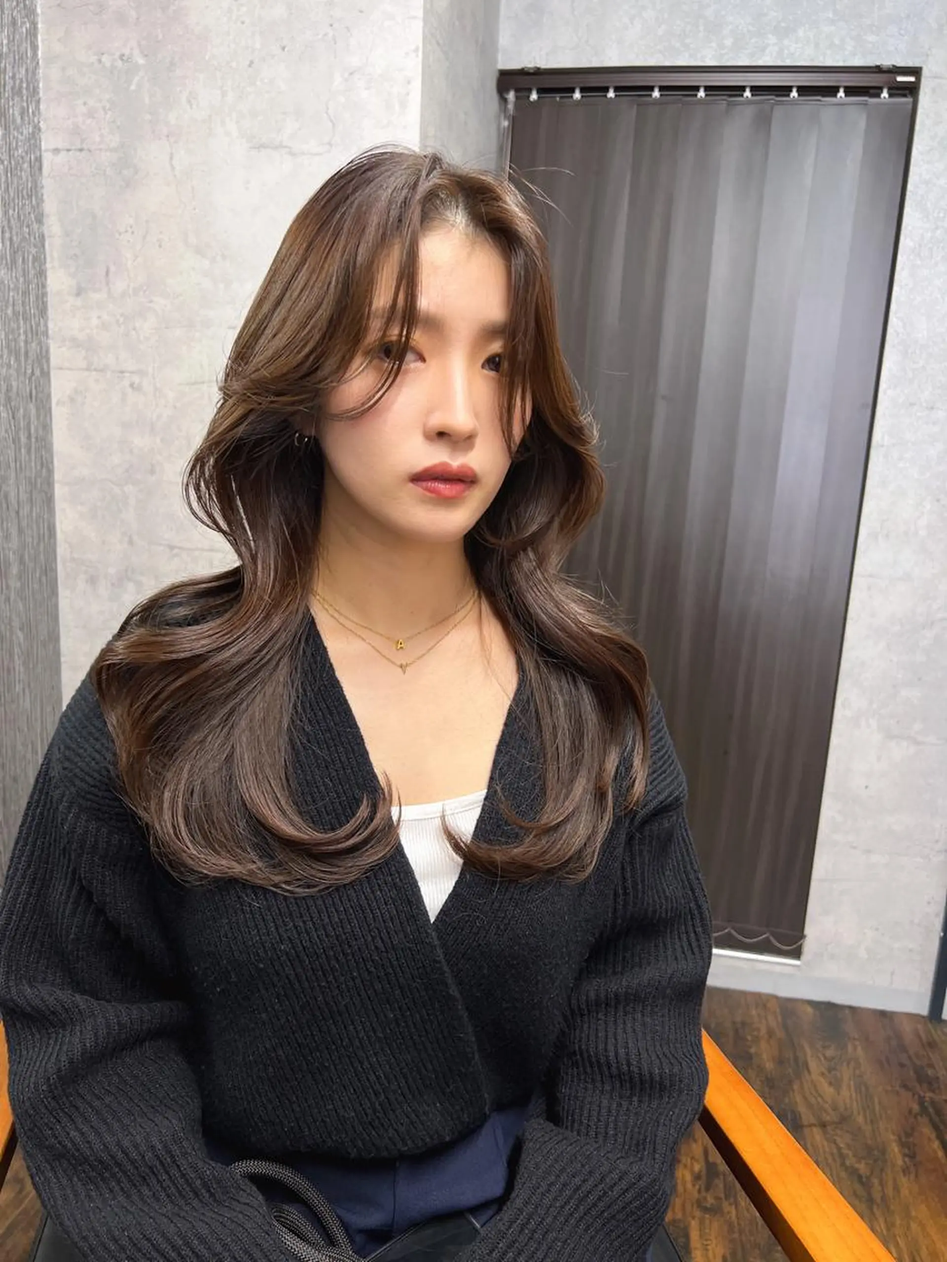 ミディアム foi. フォワ所属・🇰🇷韓国トレンド ヘア🇰🇷高田のヘアスタイル