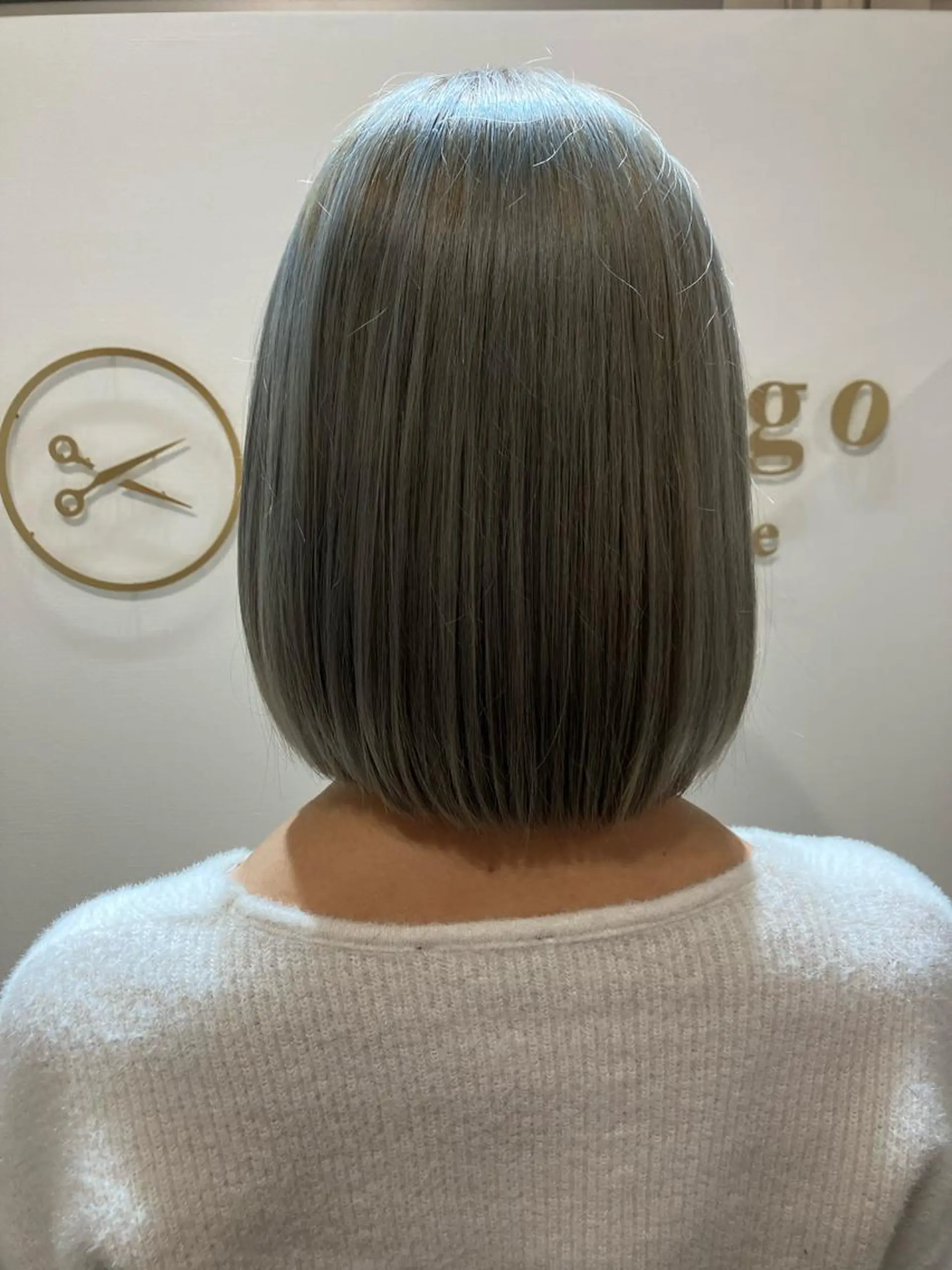 ミディアム カラー ヘアアレンジ キッズ 横浜関内髪質改善 re:Magoのヘアスタイル