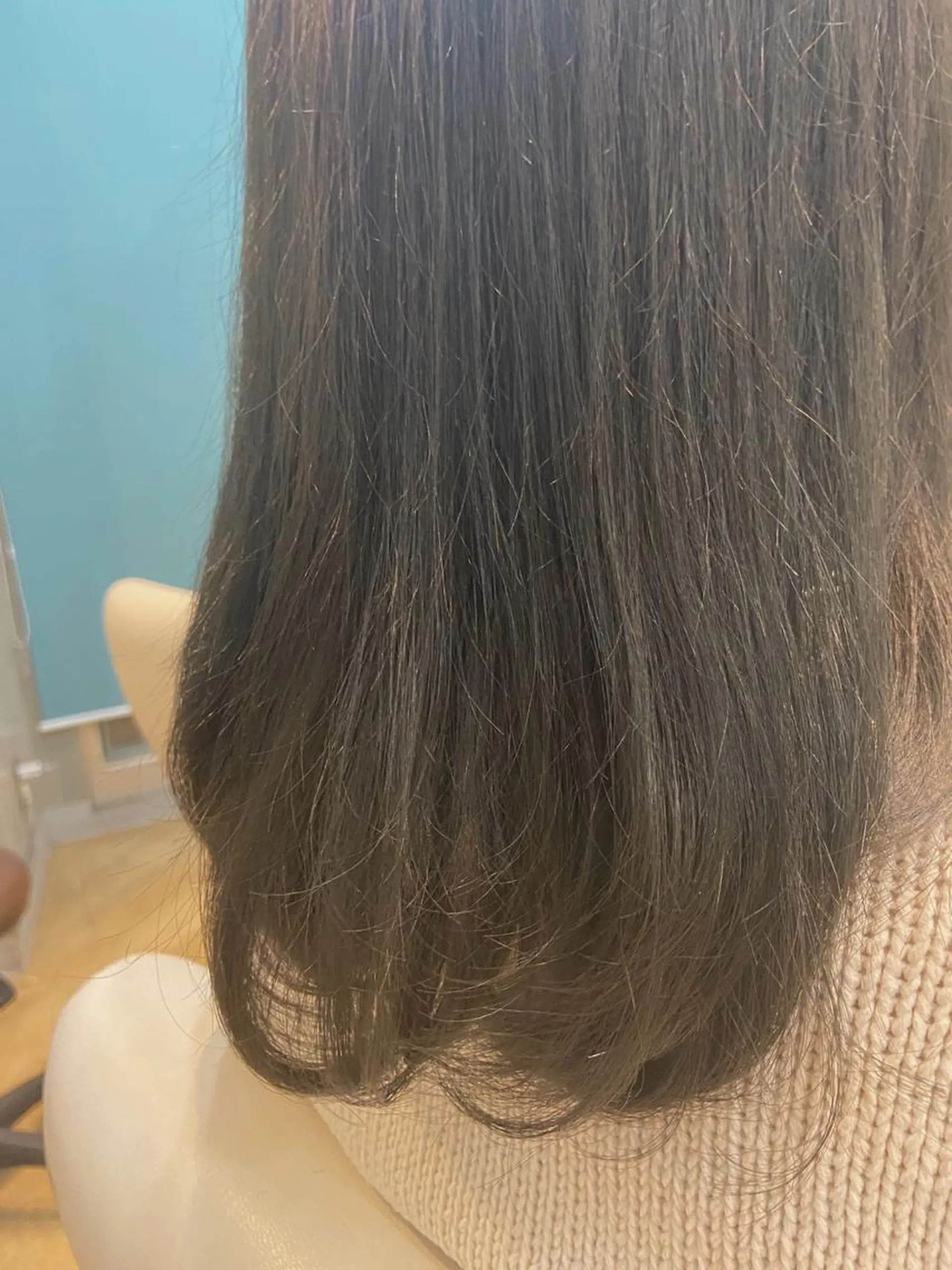 ロング カラー ベージュカラー オリーブベージュ 後藤 卓哉のヘアスタイル