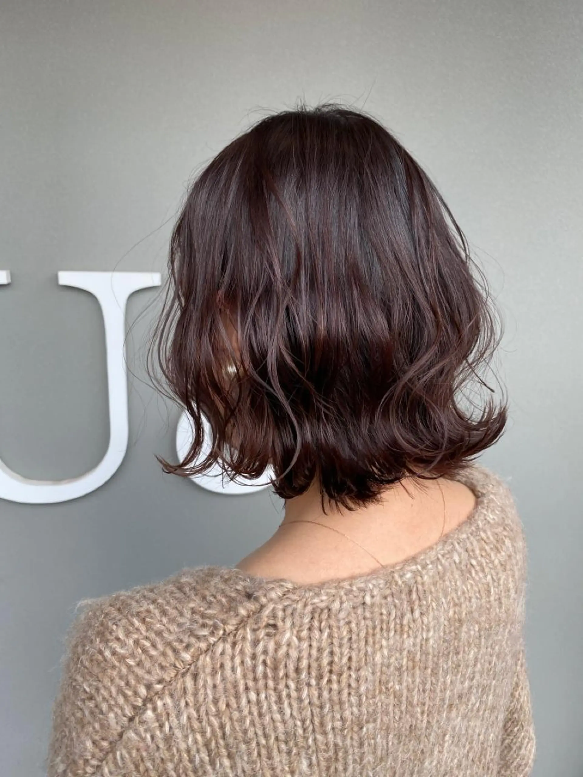 ミディアム カット ヘアカラー トリートメント 平田 広大のヘアスタイル