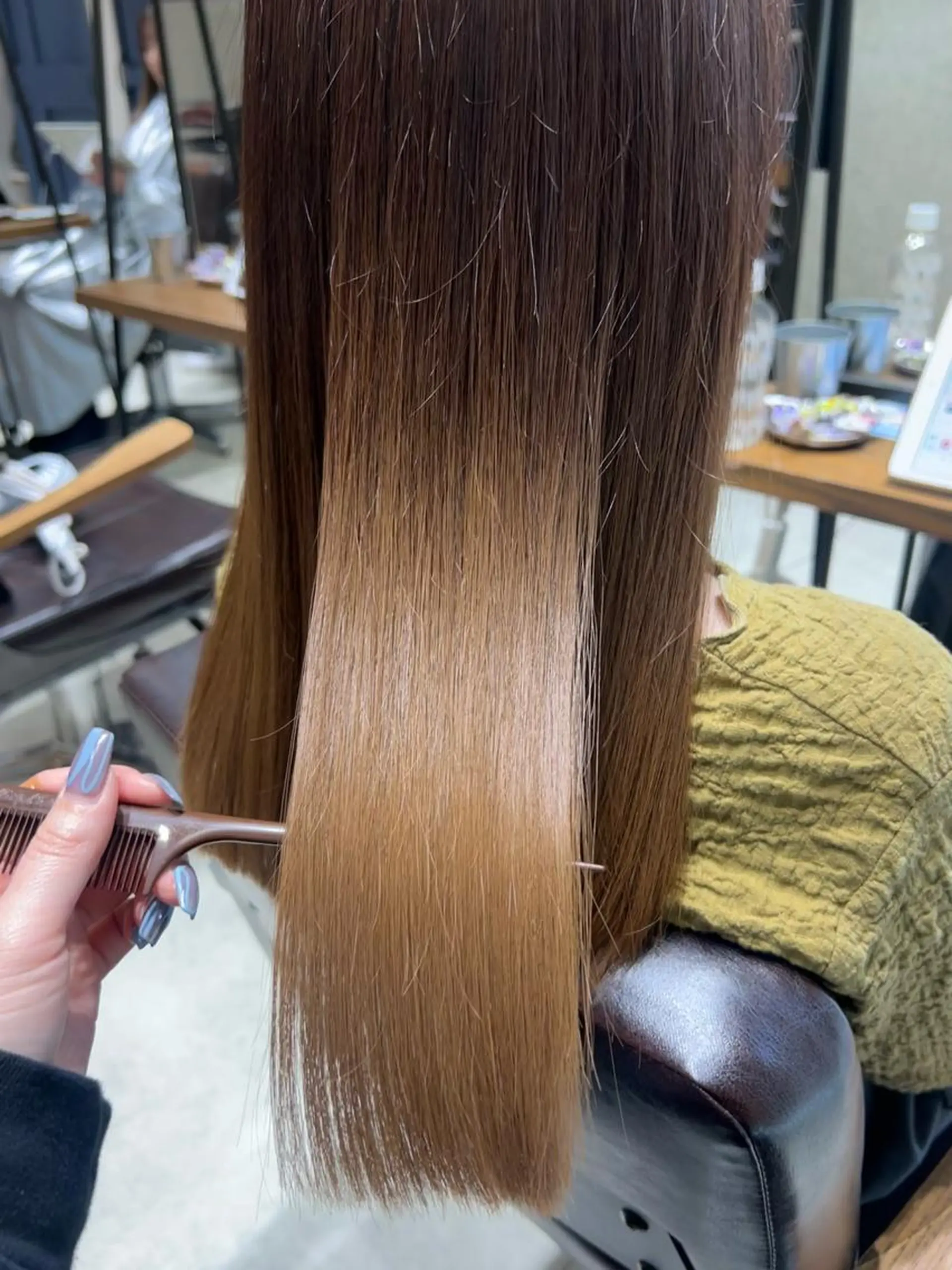 ロング カラー トリートメント カット トリートメント 🌿ニュアンス/髪質 改善🌿Fukudaのヘアスタイル