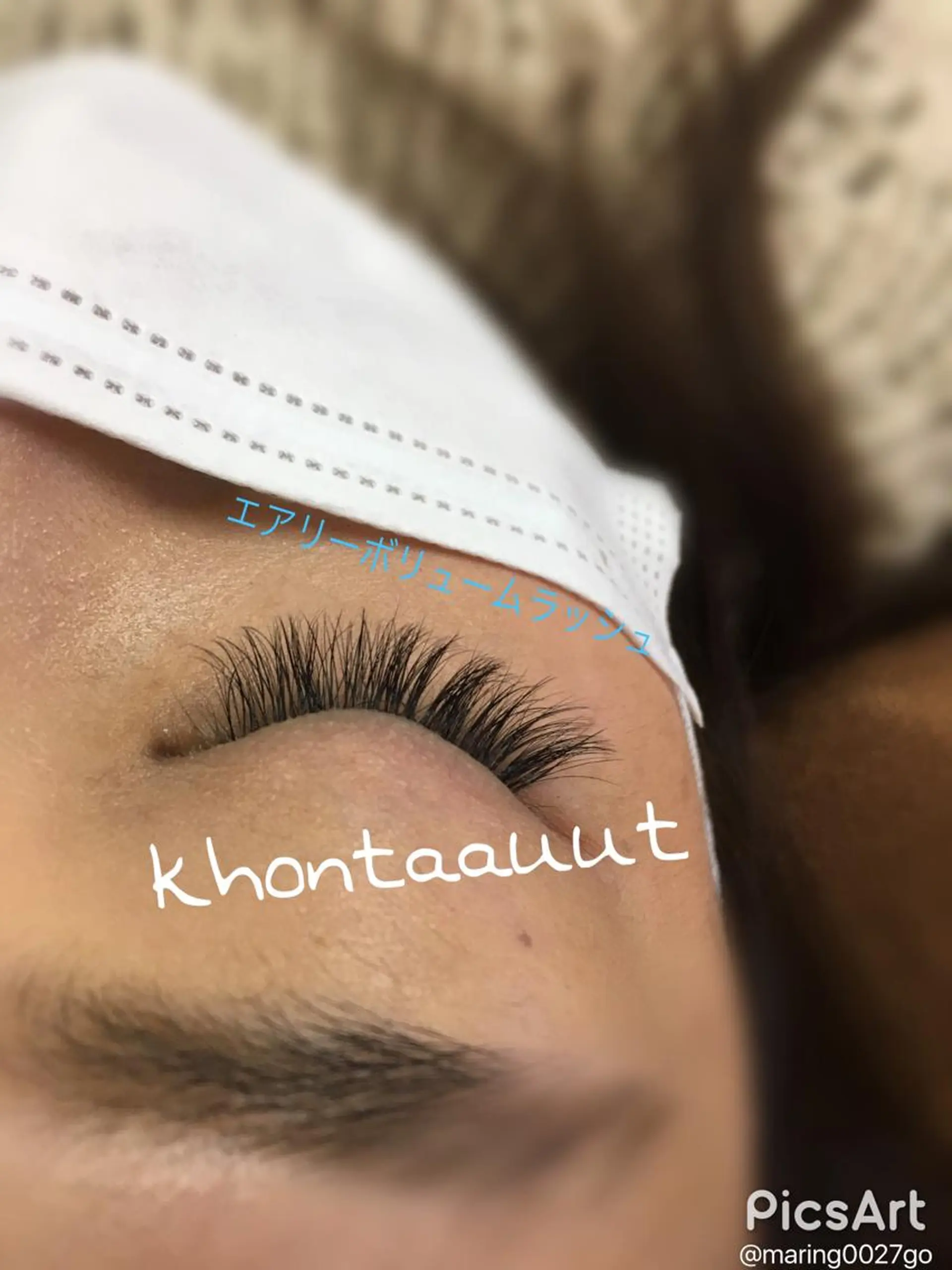 マツエク・マツパ khontaauut mariのマツエク・マツパデザイン