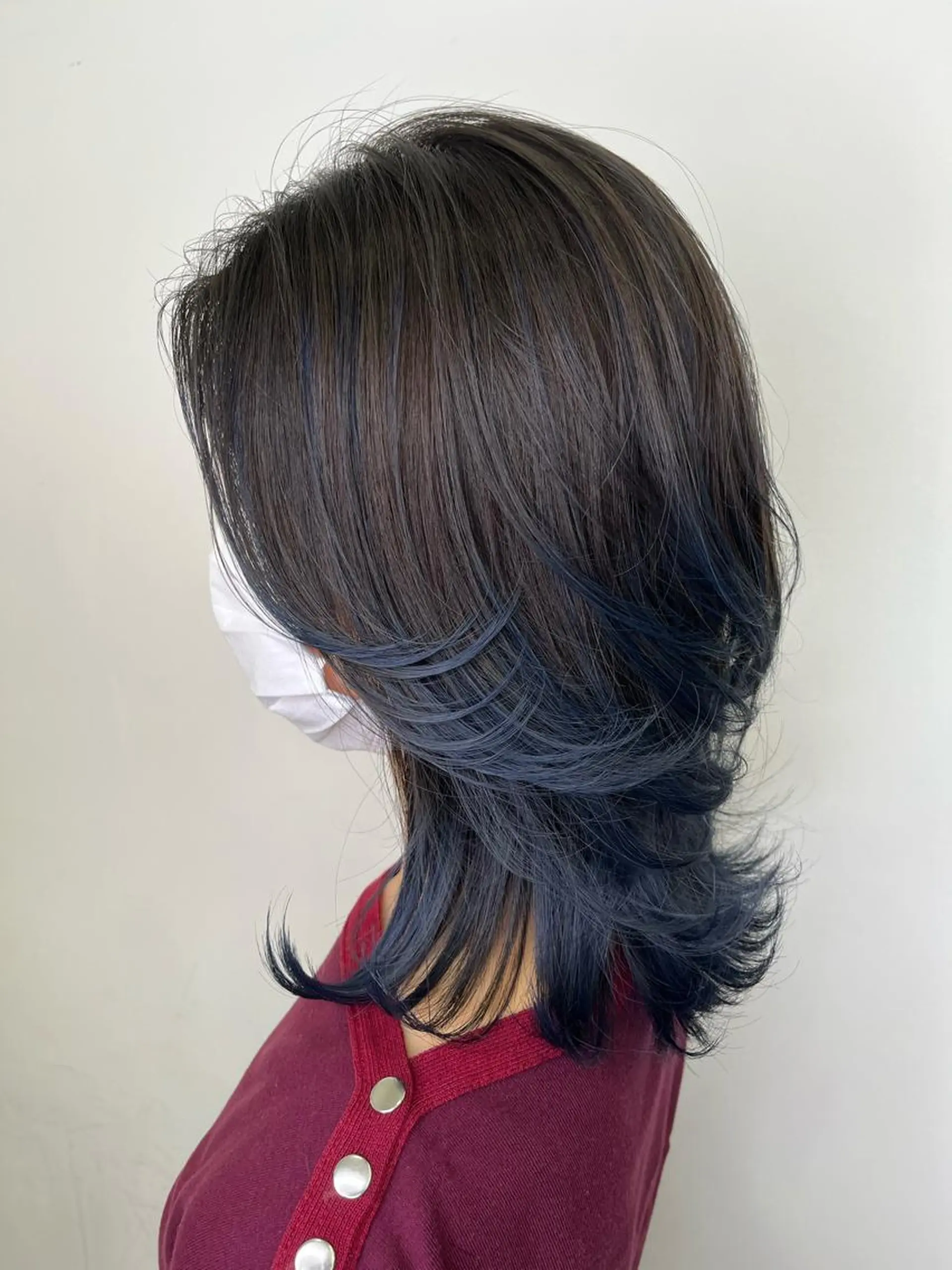 ミディアム カラー 斉藤 翔平のヘアスタイル