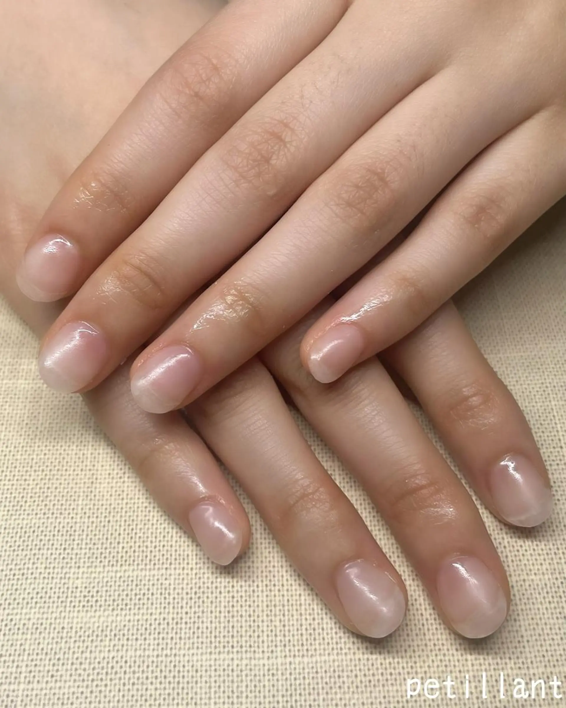 ネイル クリアネイル ジェルネイル nail salon petillantのネイルデザイン