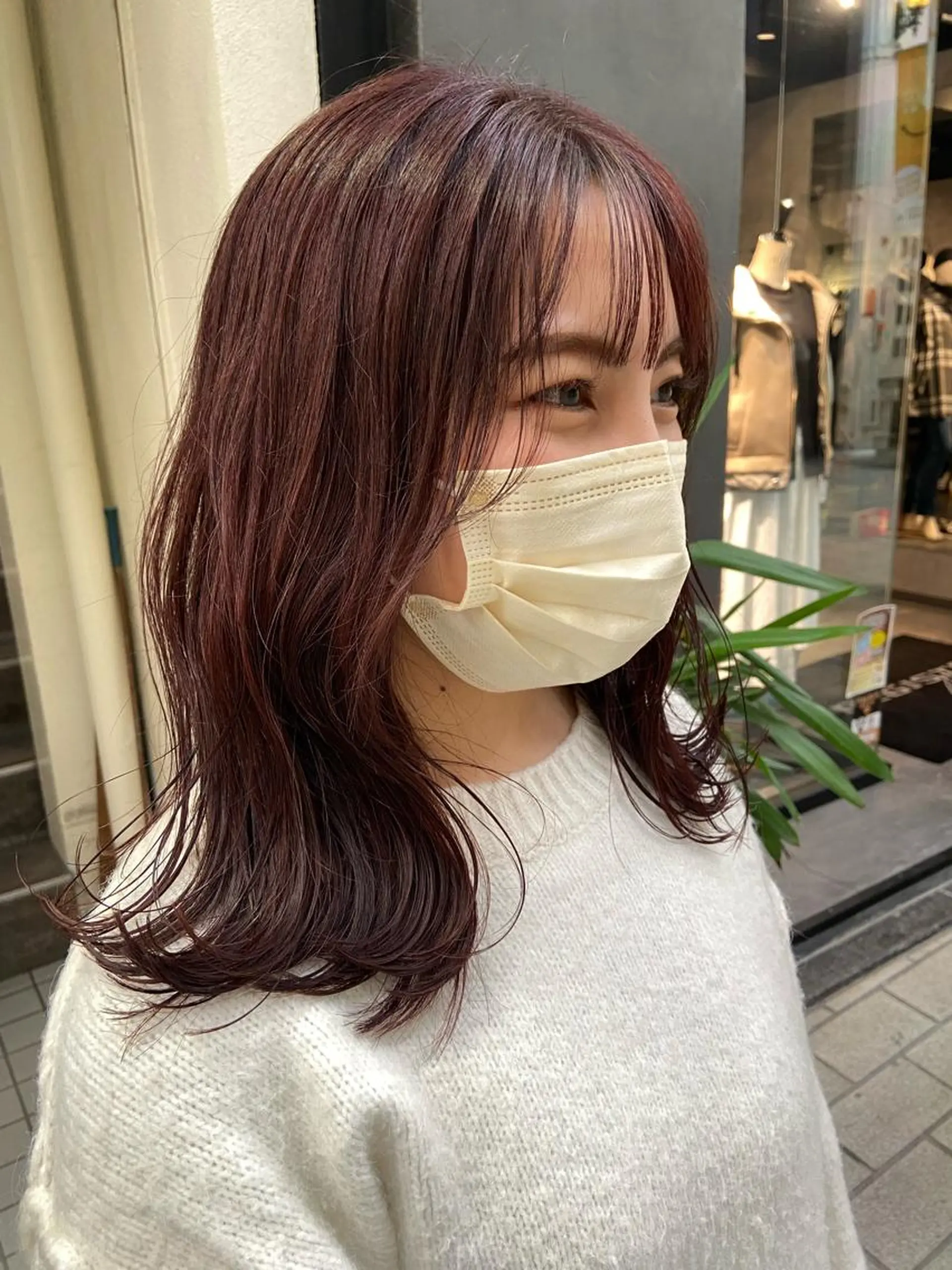 セミロング nico🏁 rihoのヘアスタイル