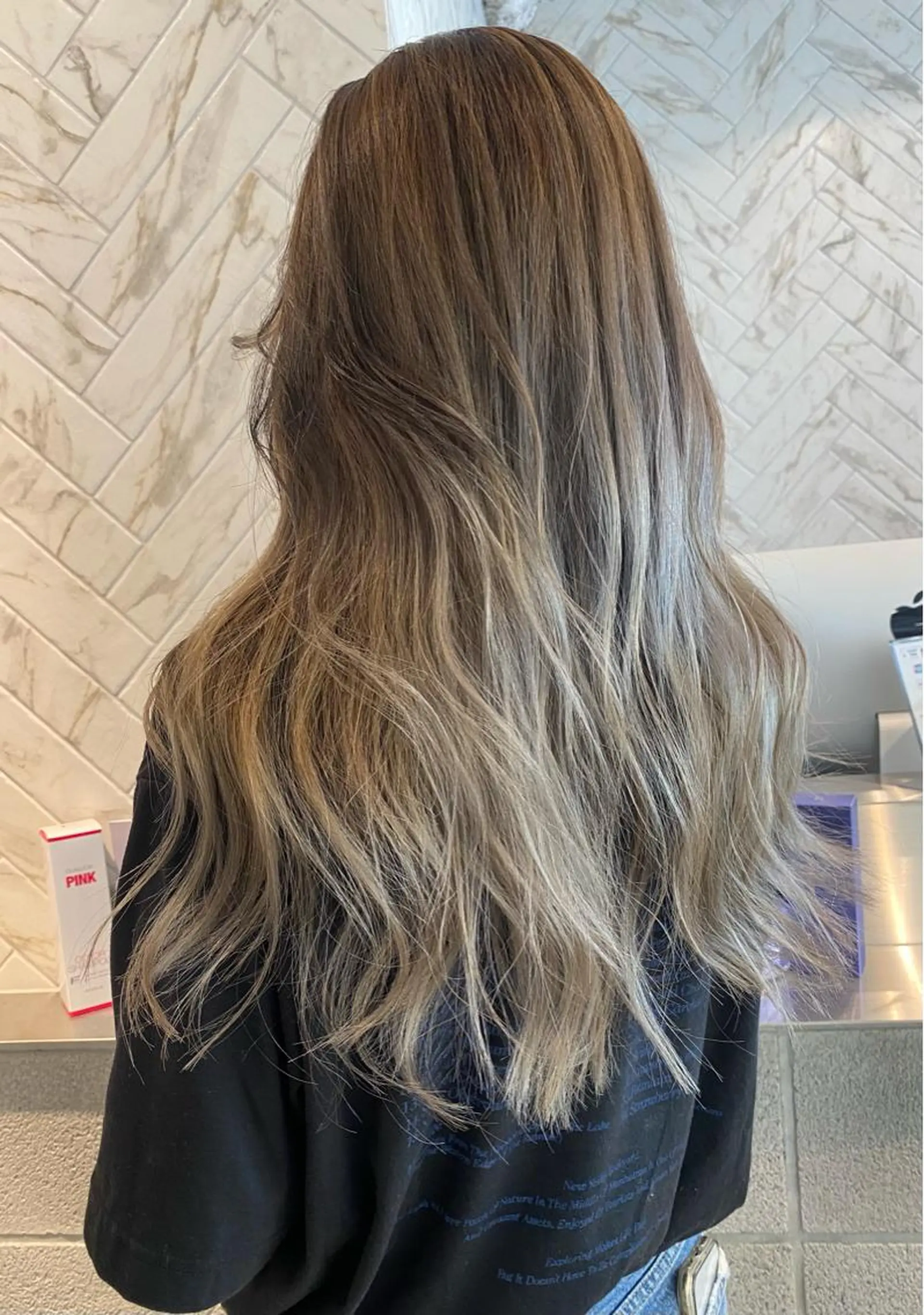 ロング カラー ヘアアレンジ ヘアカラー 【代表】高山 一真のヘアスタイル