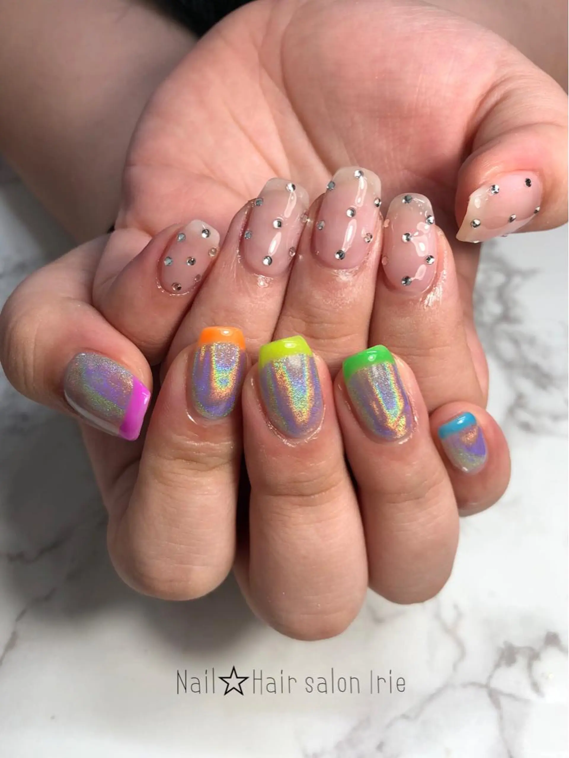 ネイル Hair salon Irie所属・與儀 知佳のネイルデザイン