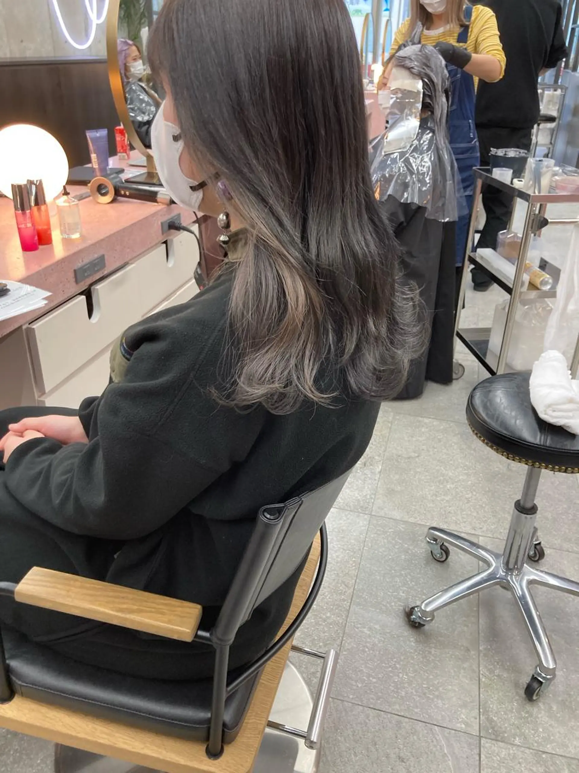 セミロング カラー ベージュカラー カット ヘアカラー 小木曽智美 /ボブ/ショートのヘアスタイル