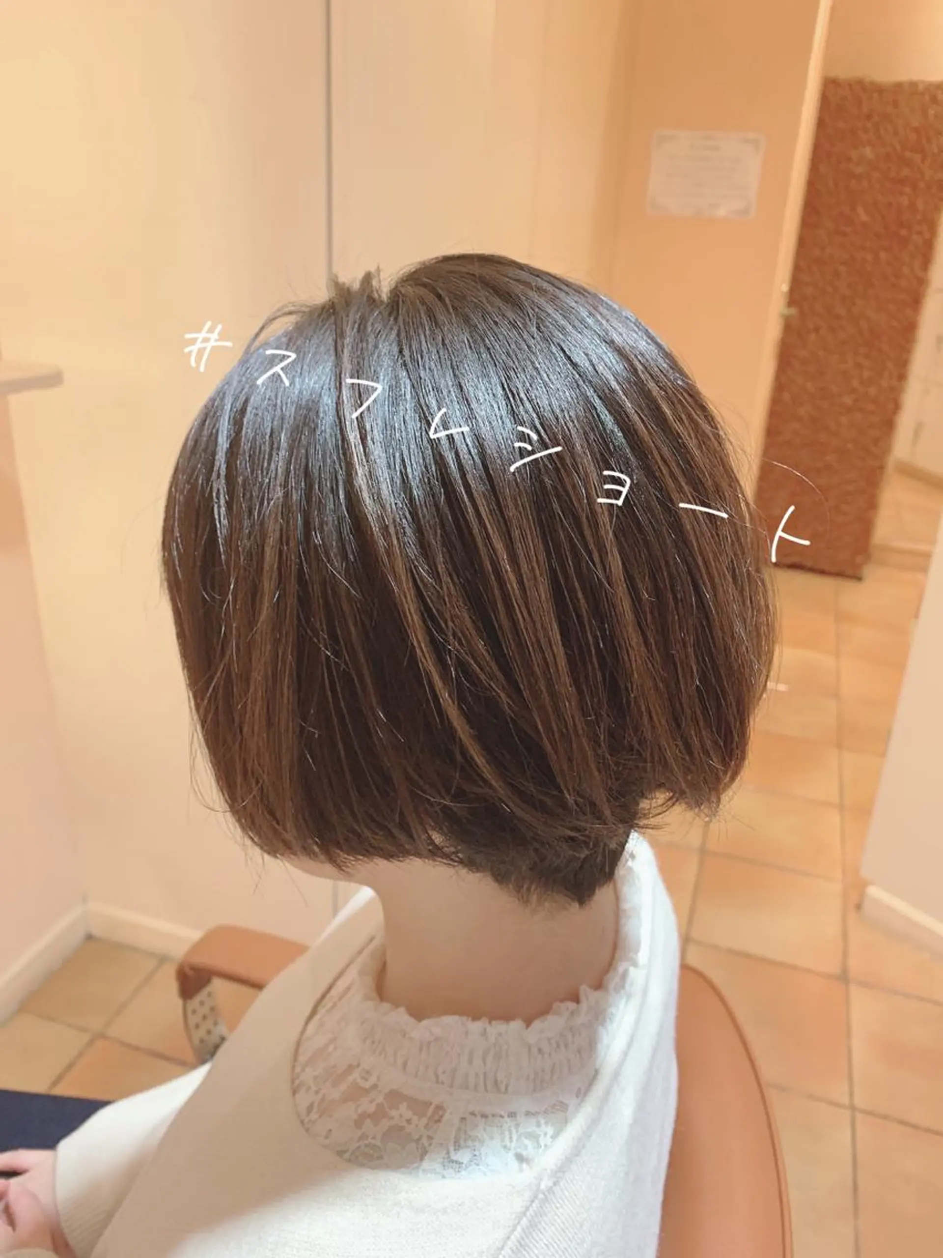 ショート 🎉骨格矯正カット ばば　としまさのヘアスタイル