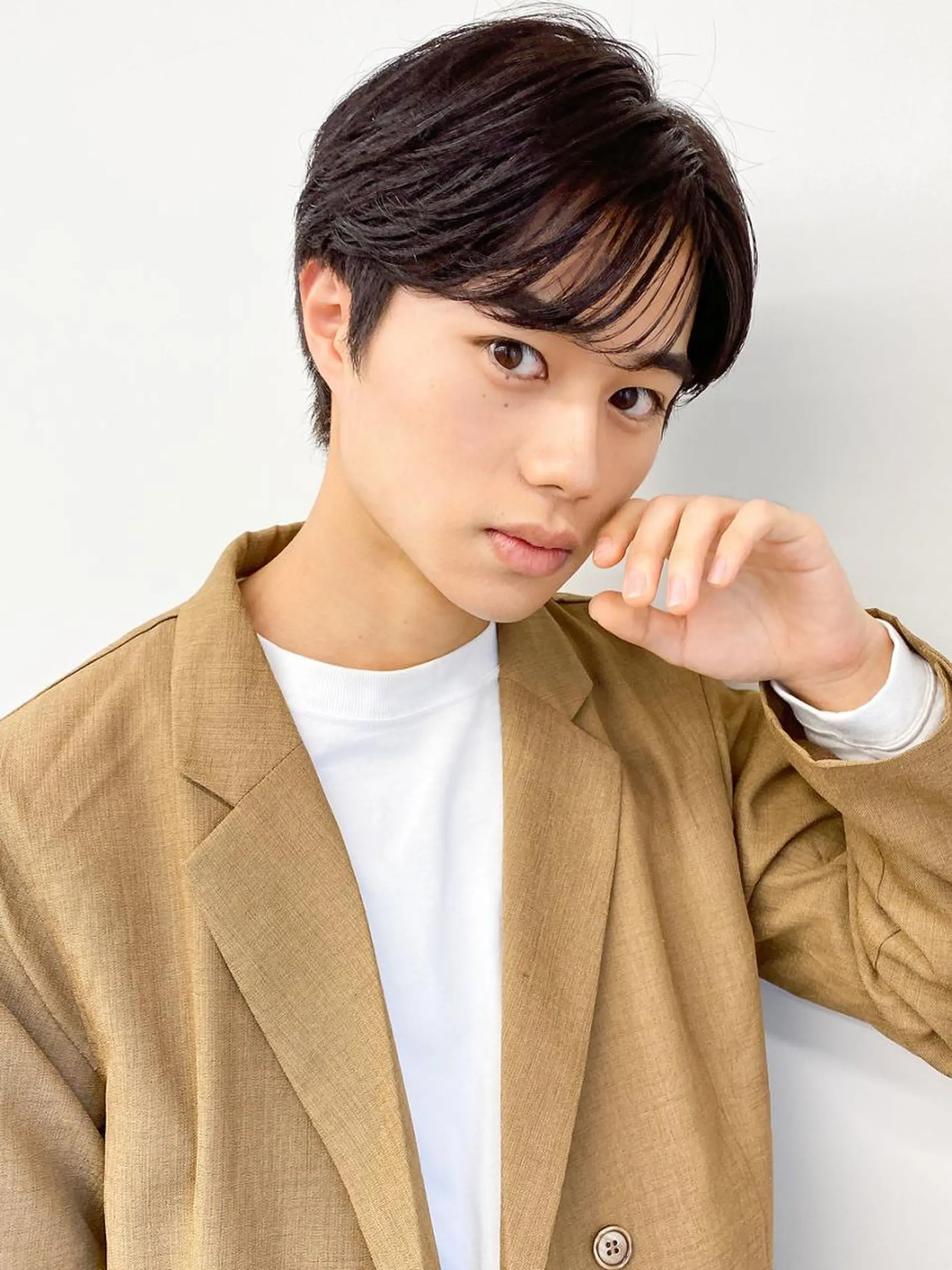 ショート カット メンズカット デザインカラーのヘアスタイル