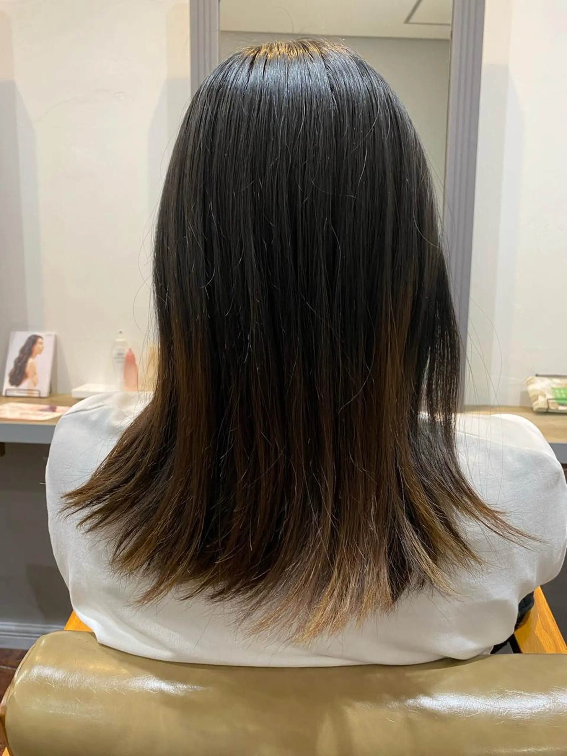 セミロング レイヤー支持no.1 ☆笠原翔一のヘアスタイル