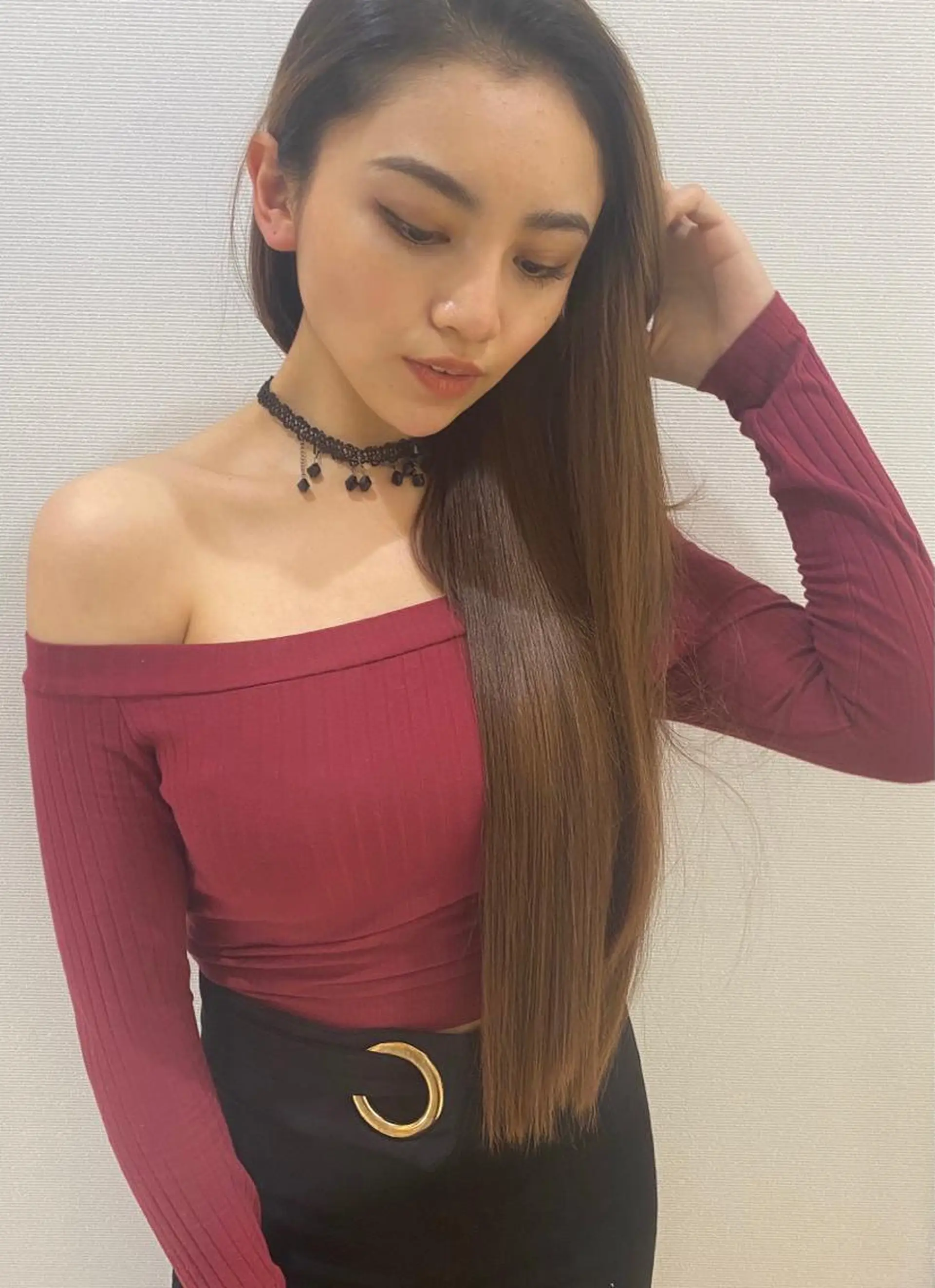 ロング カット トリートメント 💙美髪救世主💙 関華蓮のヘアスタイル