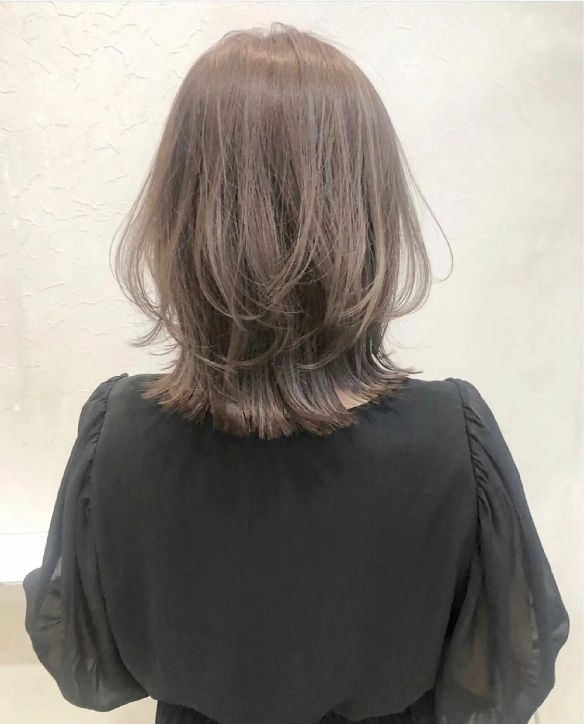 ミディアム カラー nakahara madokaのヘアスタイル