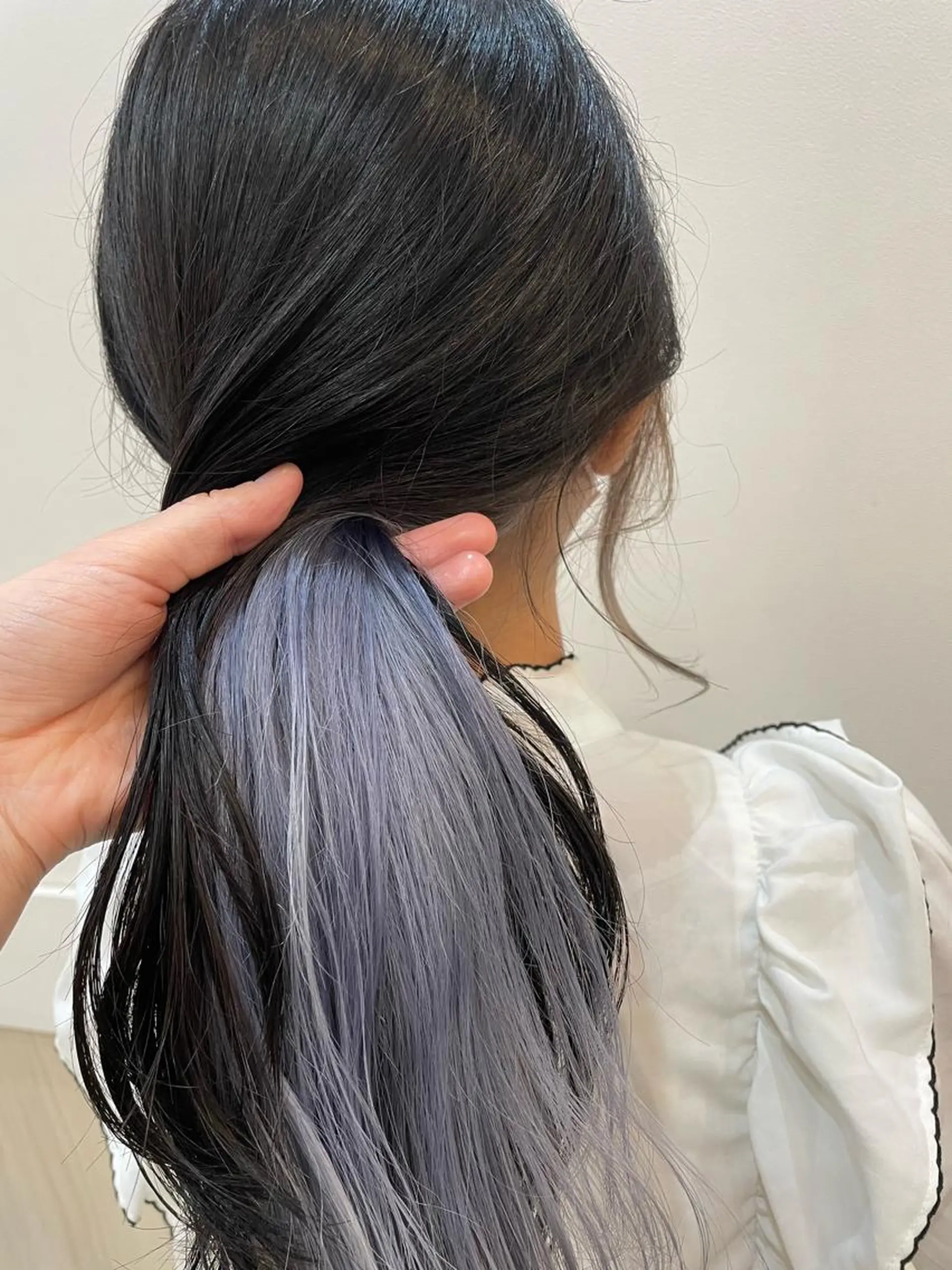 ロング カラー ヘアアレンジ カット ヘアカラー トリートメント リリー /Men's/パーマのヘアスタイル