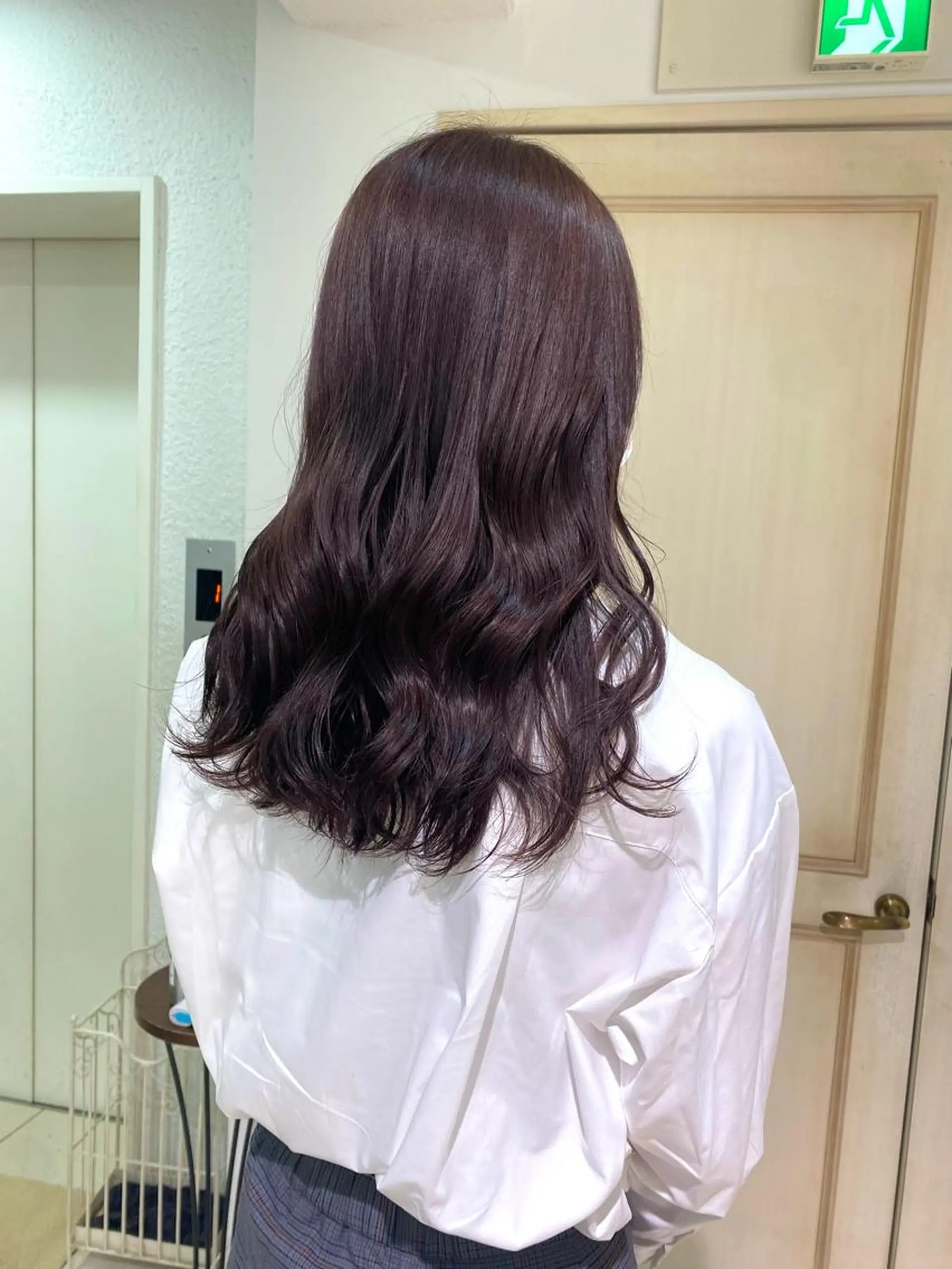 ロング カラー ヘアアレンジ 透明感カラー 古山 結季🌙🖤のヘアスタイル