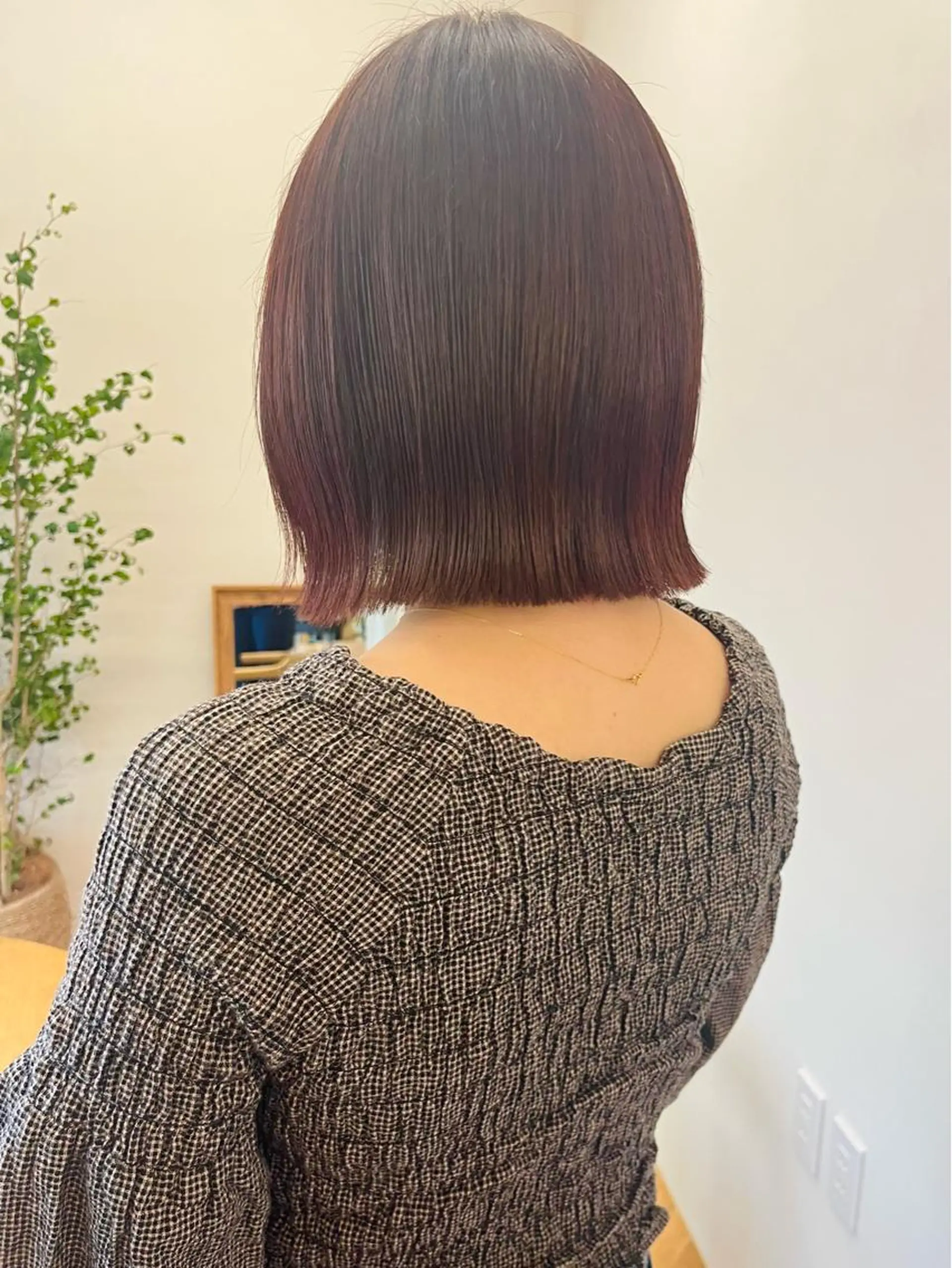 ショート カラー ピンクカラー ボブ 西山 紗耶香🪽 透明感カラー/ボブのヘアスタイル