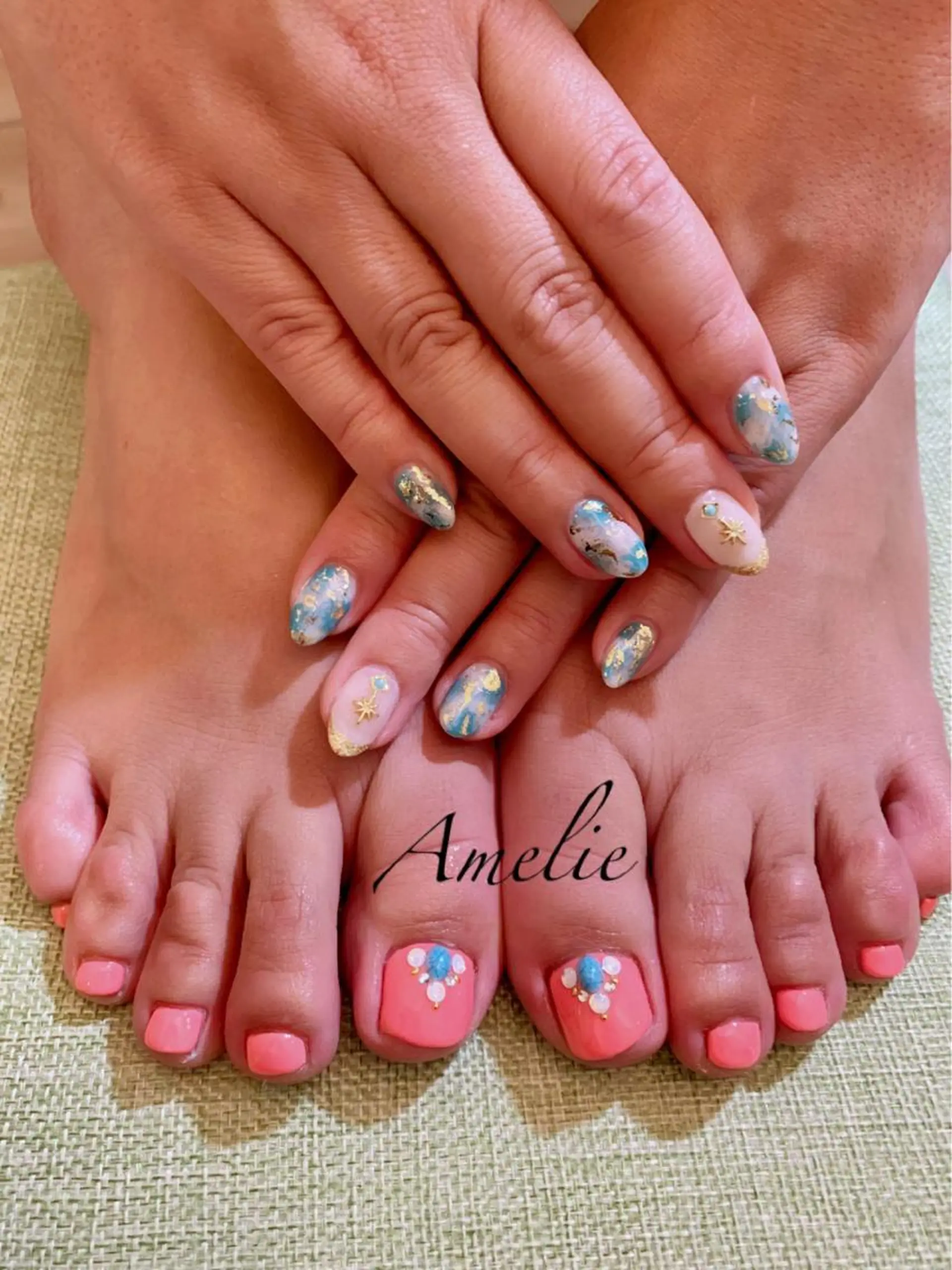 ネイル アートネイル フットネイル yo koのネイルデザイン