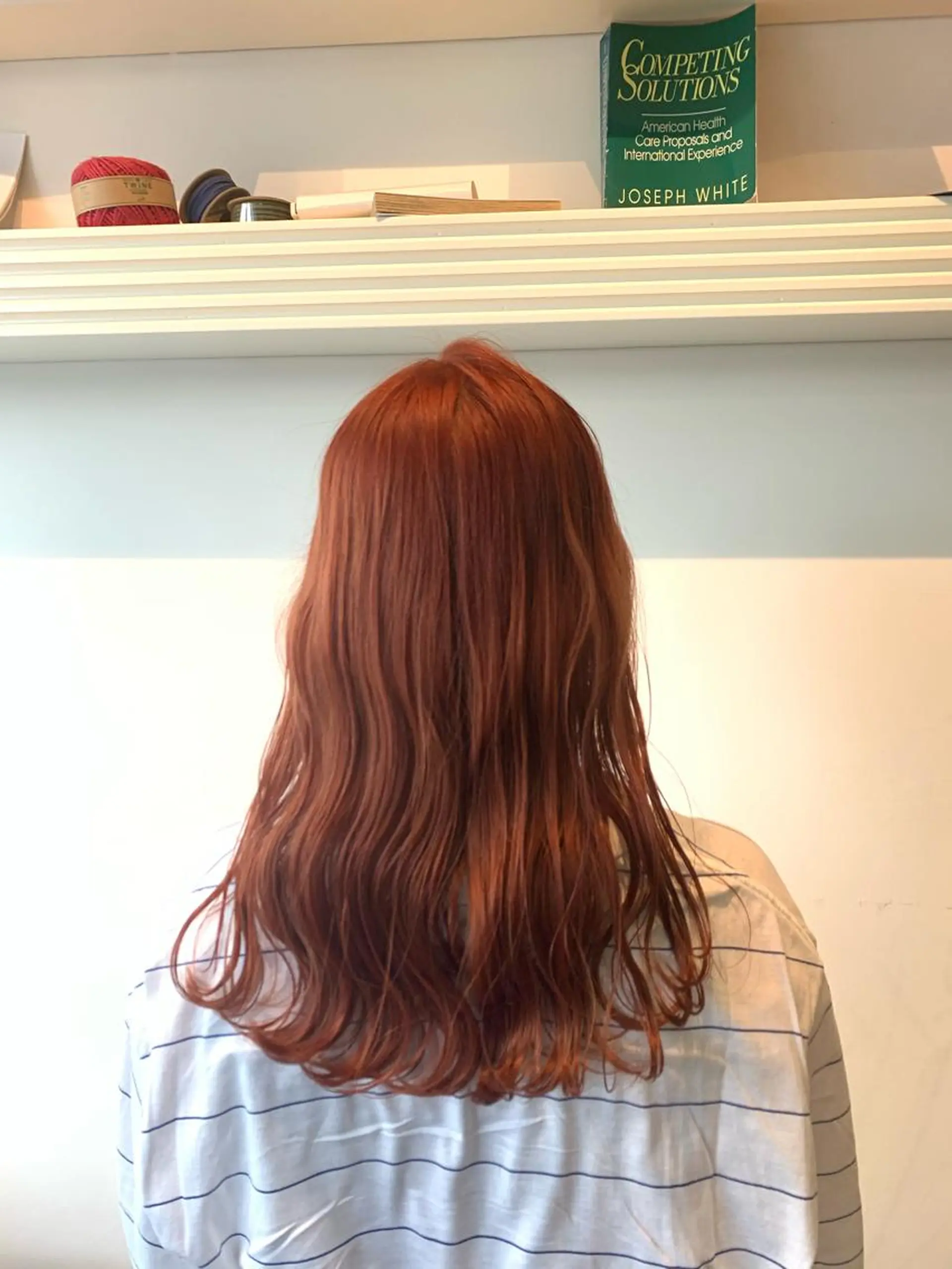 ロング ヘアカラー トリートメント ヘッドスパ ヘアセット 大宮/山口 竣也のヘアスタイル