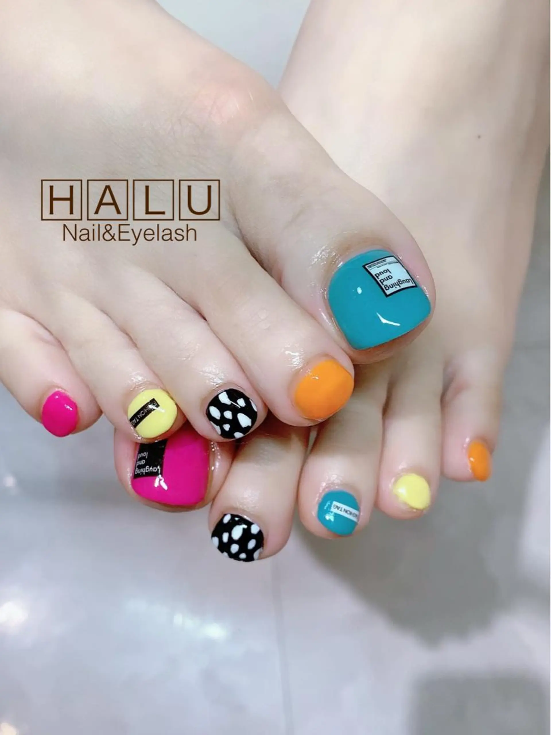 ネイル フットネイル HALU ハルのネイルデザイン