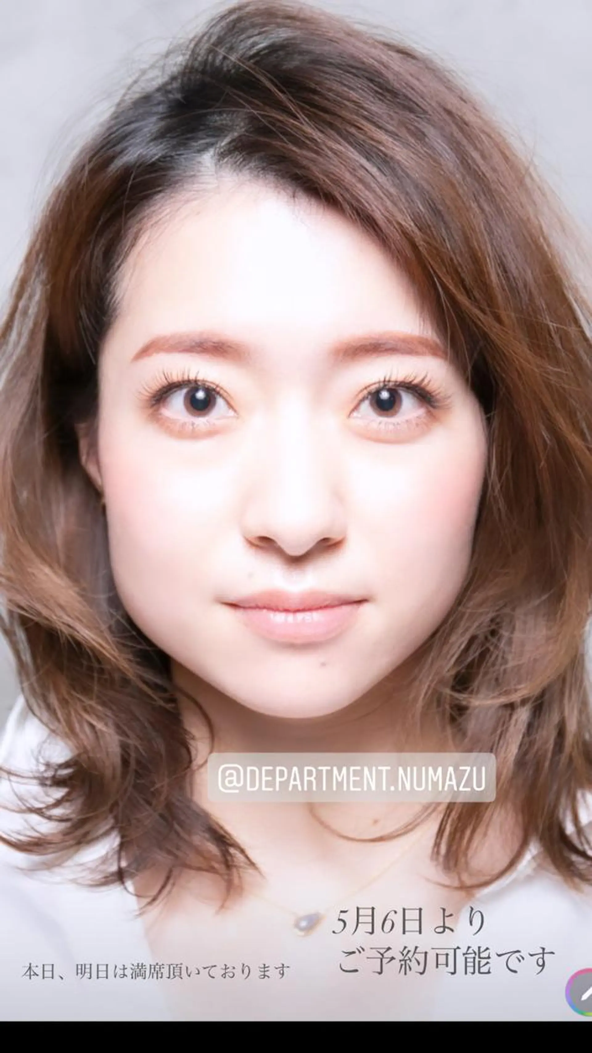 マツエク・マツパ フラットラッシュ DEPARTMENT 眉毛とまつげの専門店の眉毛・アイブロウイメージ