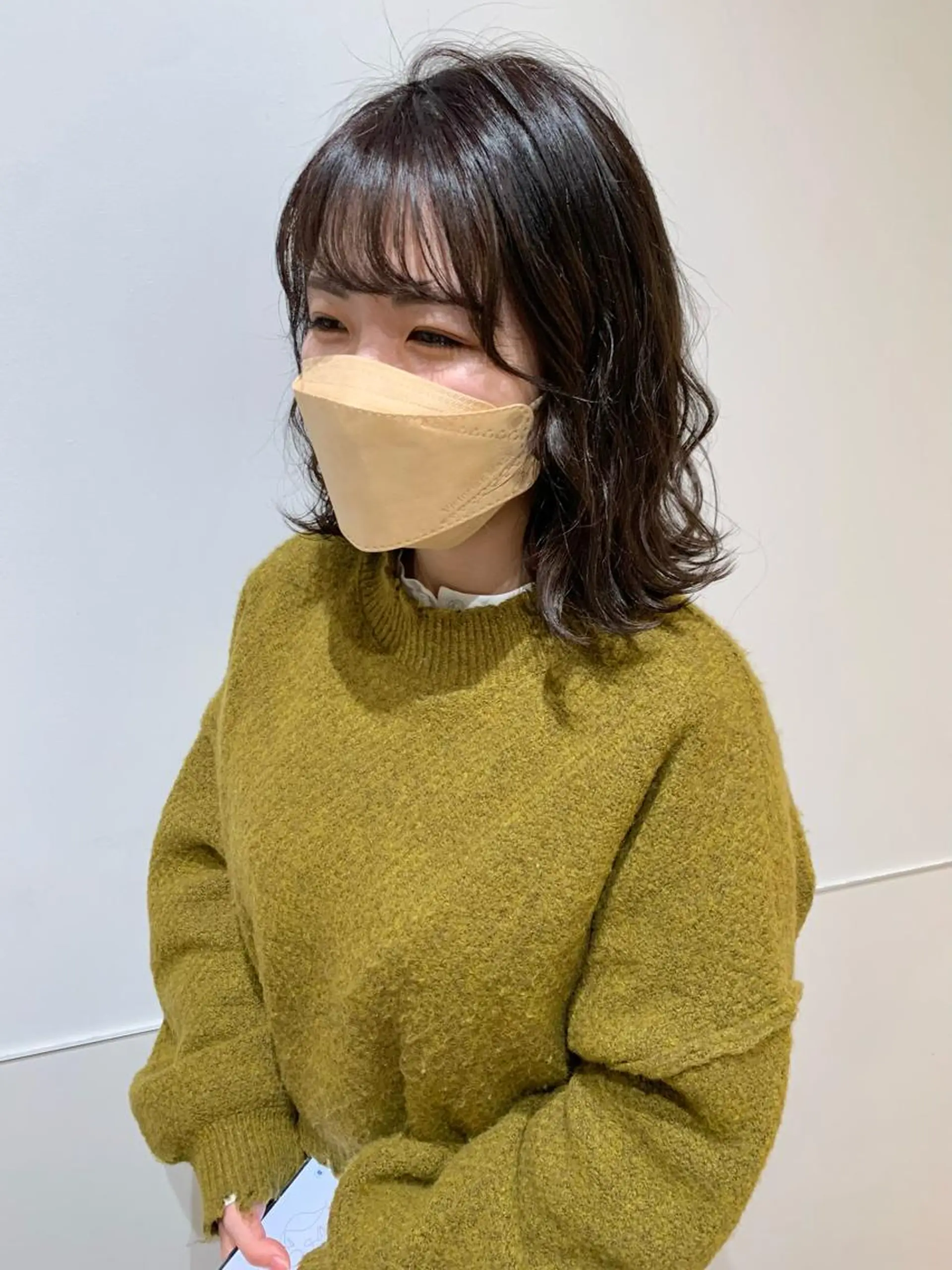 ショート カラー 片岡 由依のヘアスタイル