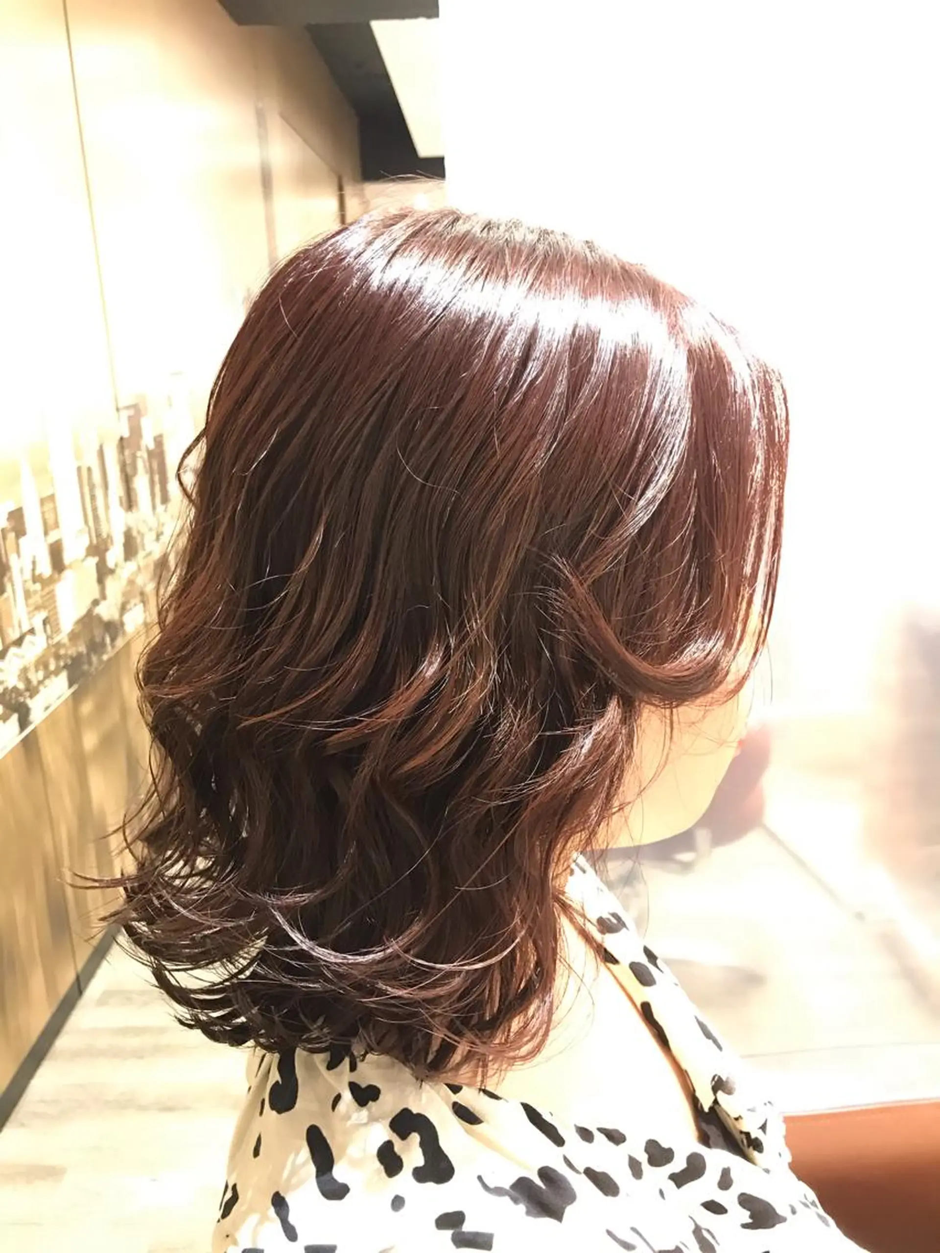 ミディアム カラー ブリーチ ブリーチなしカラー ピンクカラー ピンクパープル パープルカラー 限定クーポン 💕大量更新ブリーチのヘアスタイル