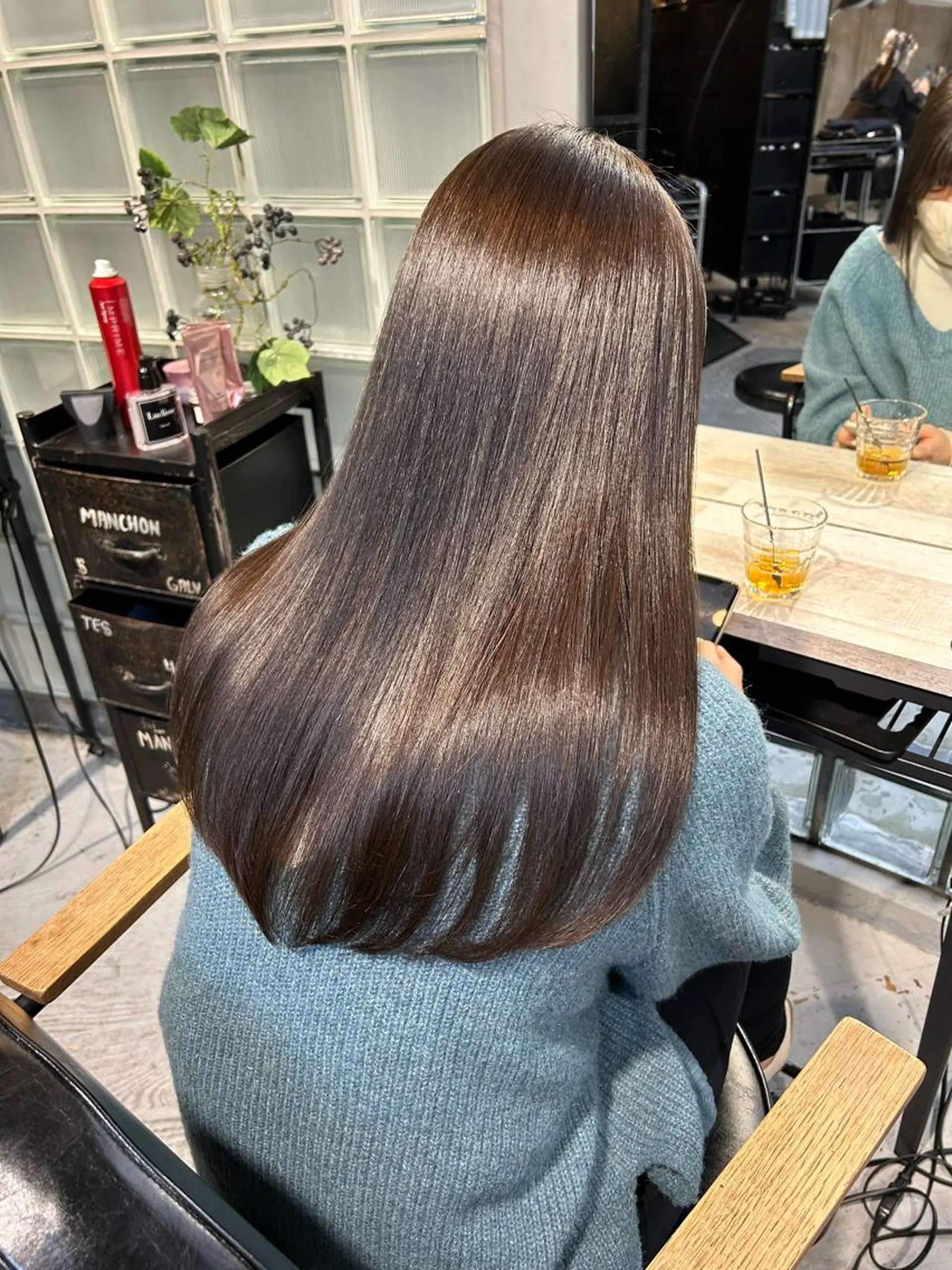 ロング 大橋 美咲のヘアスタイル