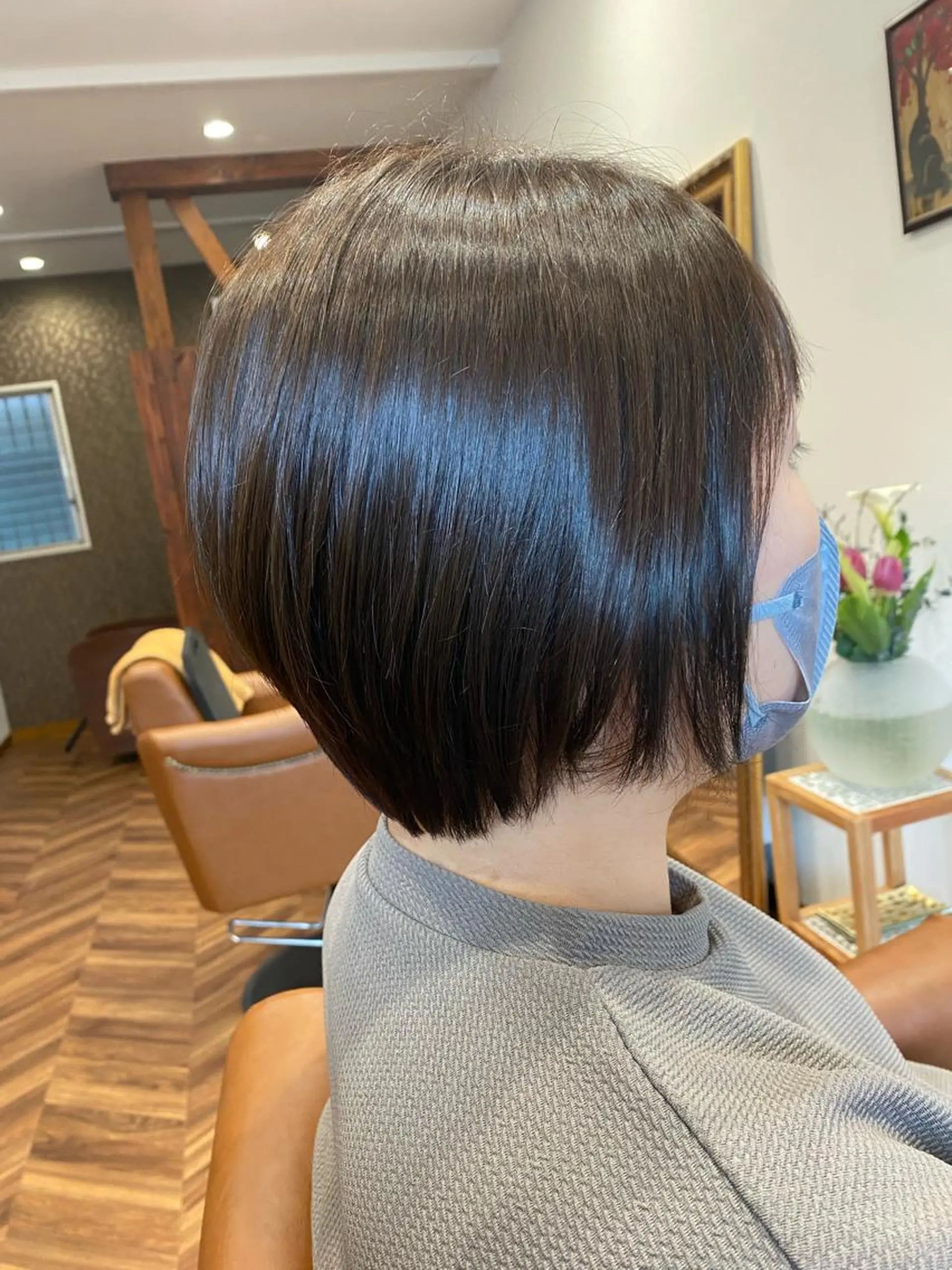 ショート カラー 【似合わせカット 】🦋岩崎 美保🐾のヘアスタイル