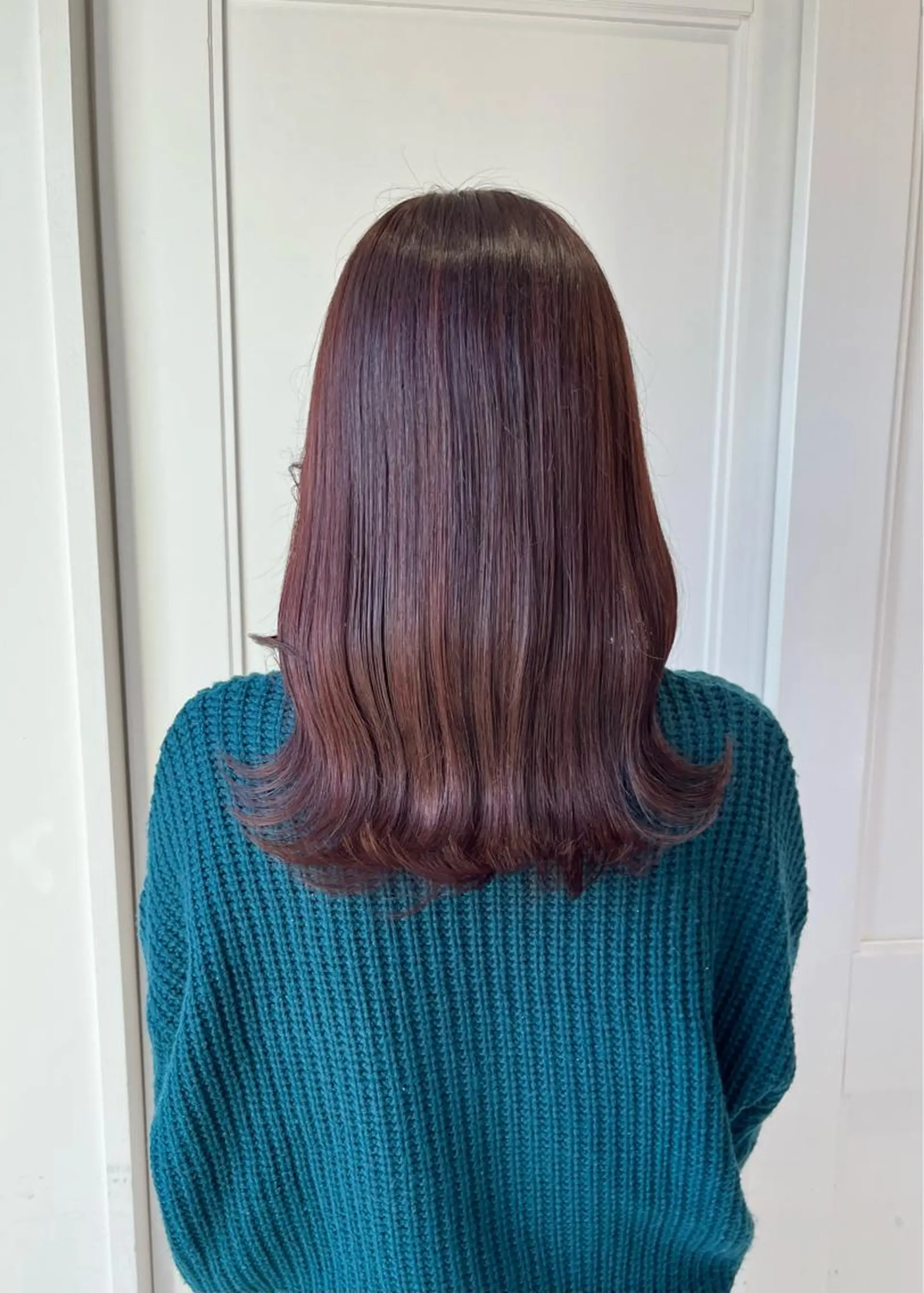 セミロング allum SAKURAのヘアスタイル