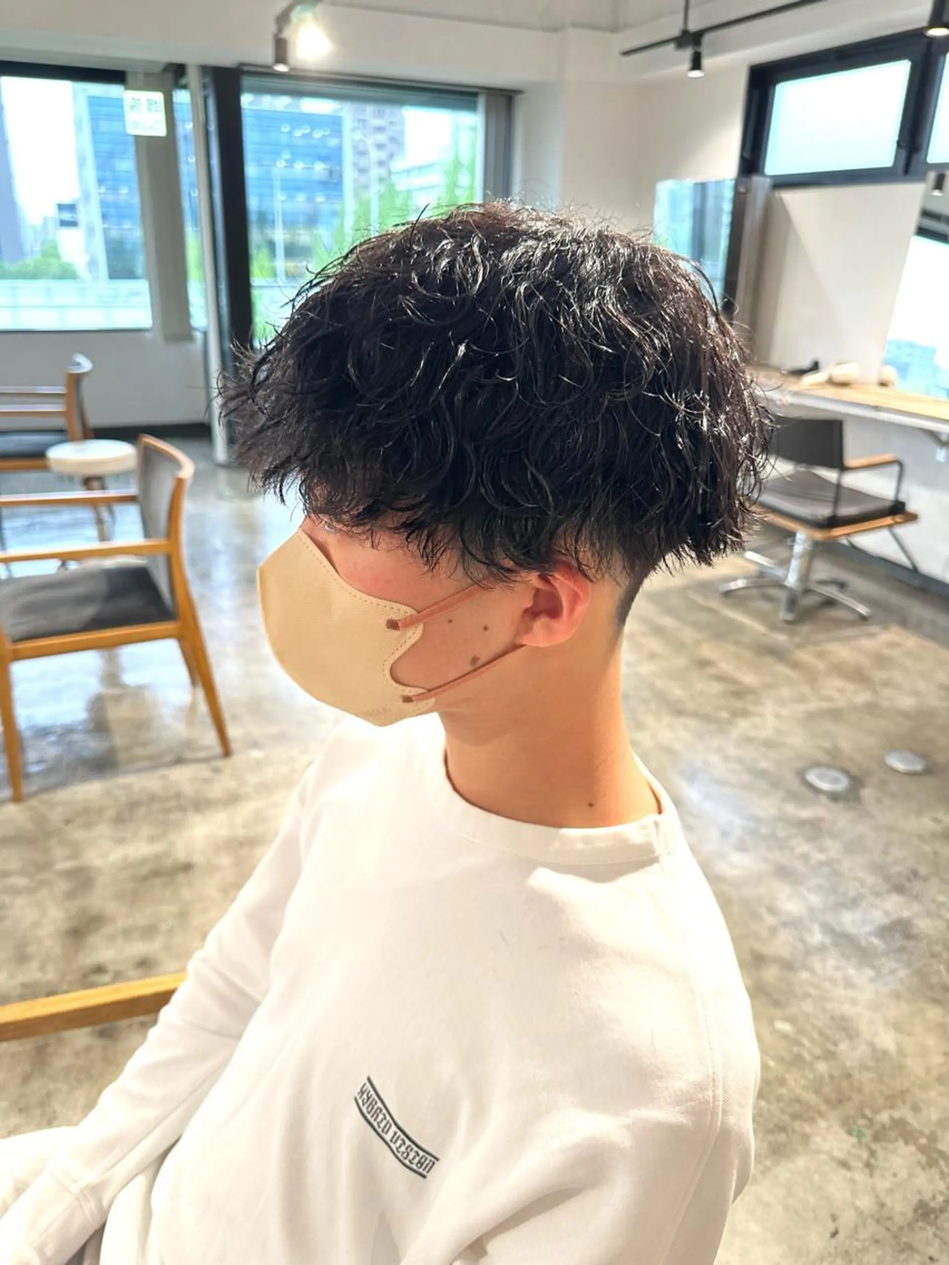 メンズ メンズパーマ 波巻きパーマ 骨格補正施術/メンズ 専門美容師/YUYAのヘアスタイル