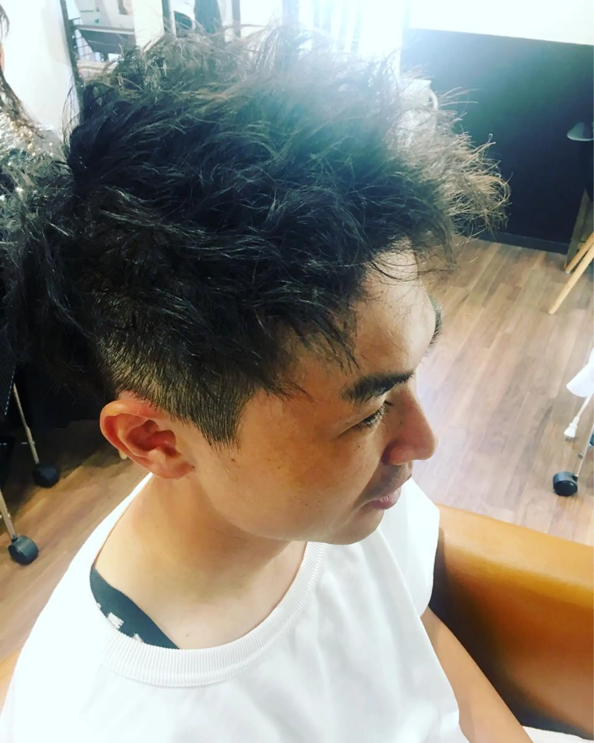 パーマ メンズ hairsalon Linkのヘアスタイル