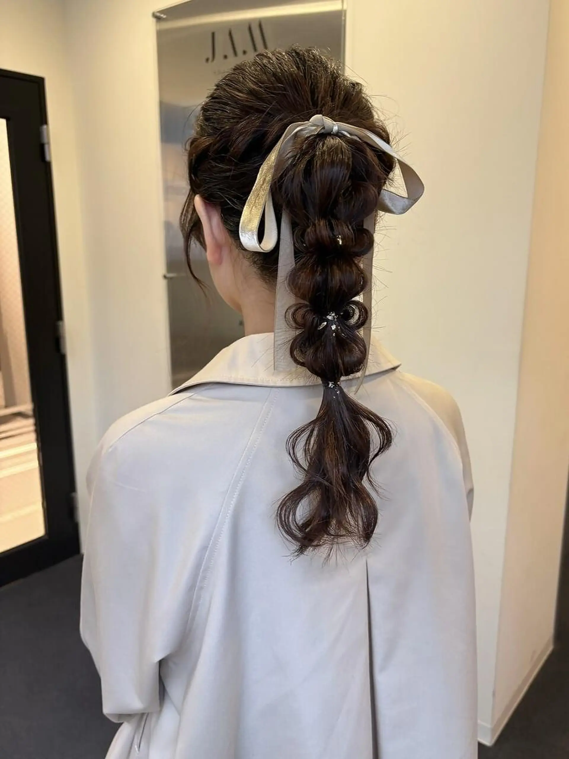 ヘアアレンジ ロング ショートボブ ボブ ハイライト 髪質改善 レイヤーカット N°sopo 札幌大通のヘアスタイル