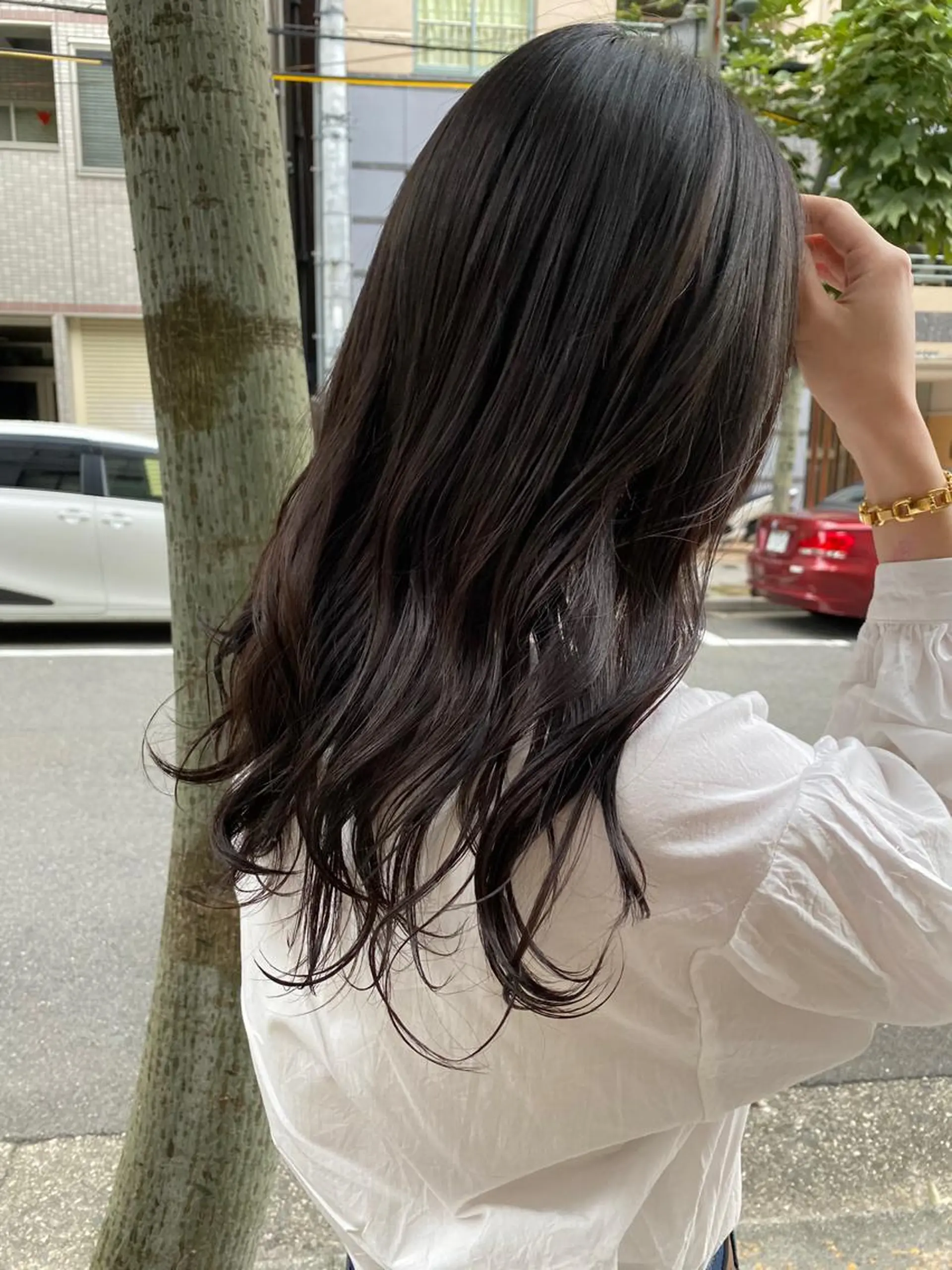 セミロング 韓国好き🇰🇷 美容師MIKUのヘアスタイル