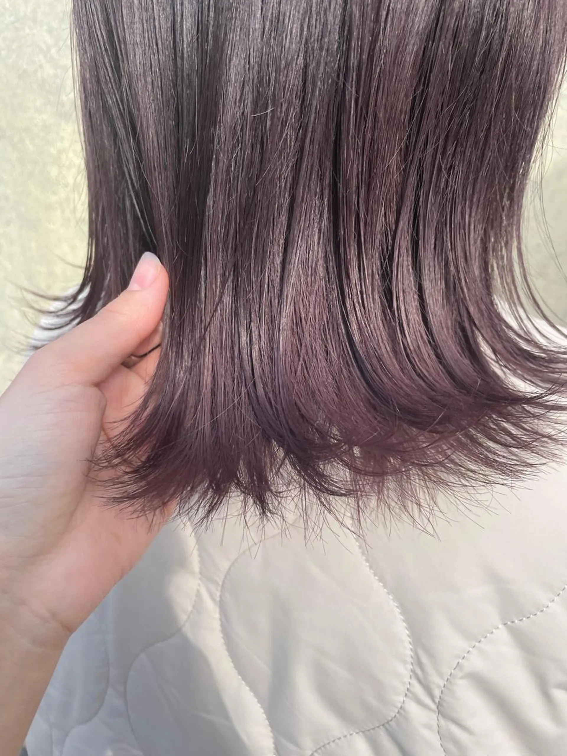 ミディアム カラー risako🇰🇷 韓国ヘア/レイヤーのヘアスタイル