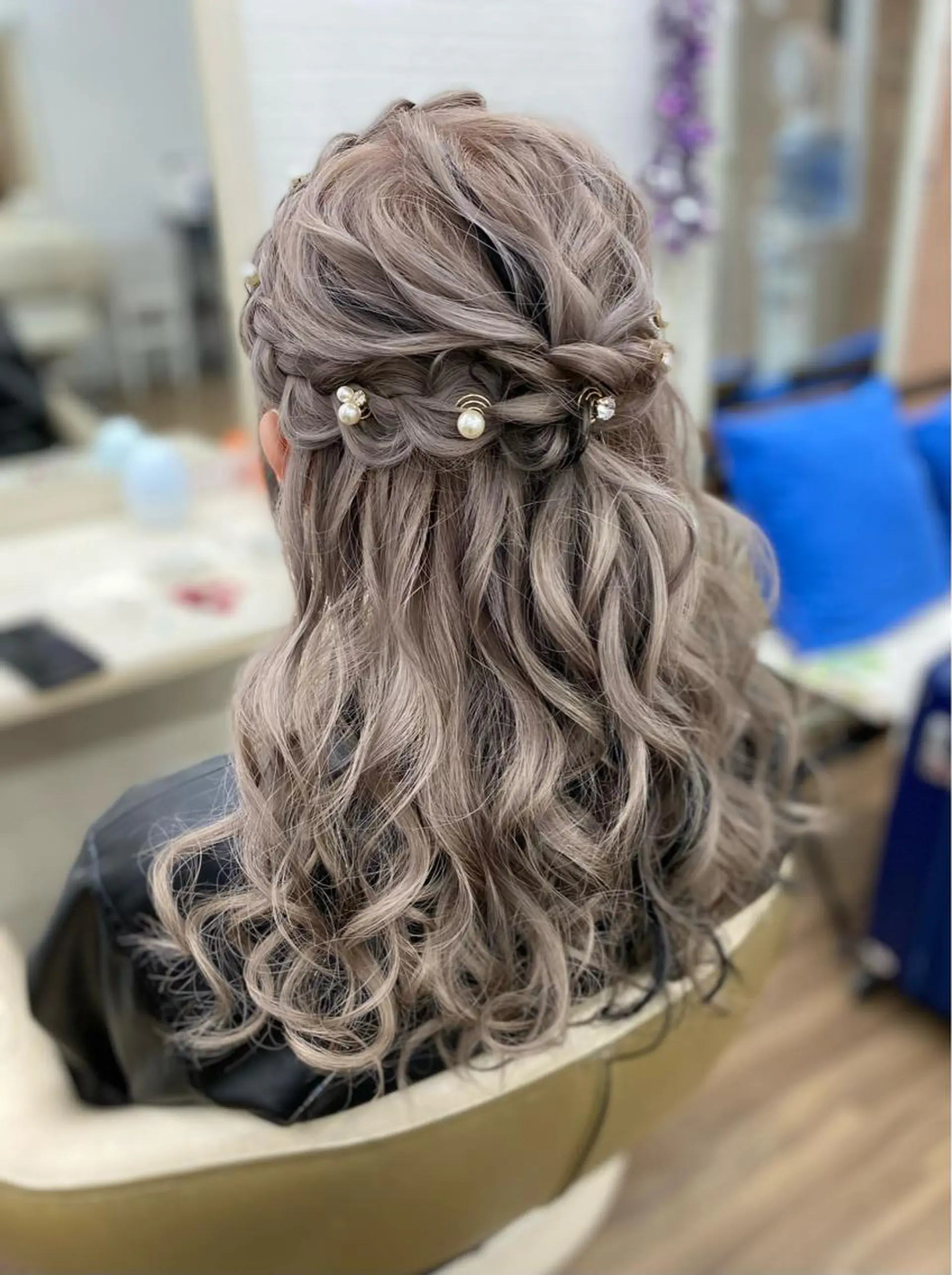 ヘアアレンジ ヘアセット GLOSS 心斎橋 山上のヘアスタイル
