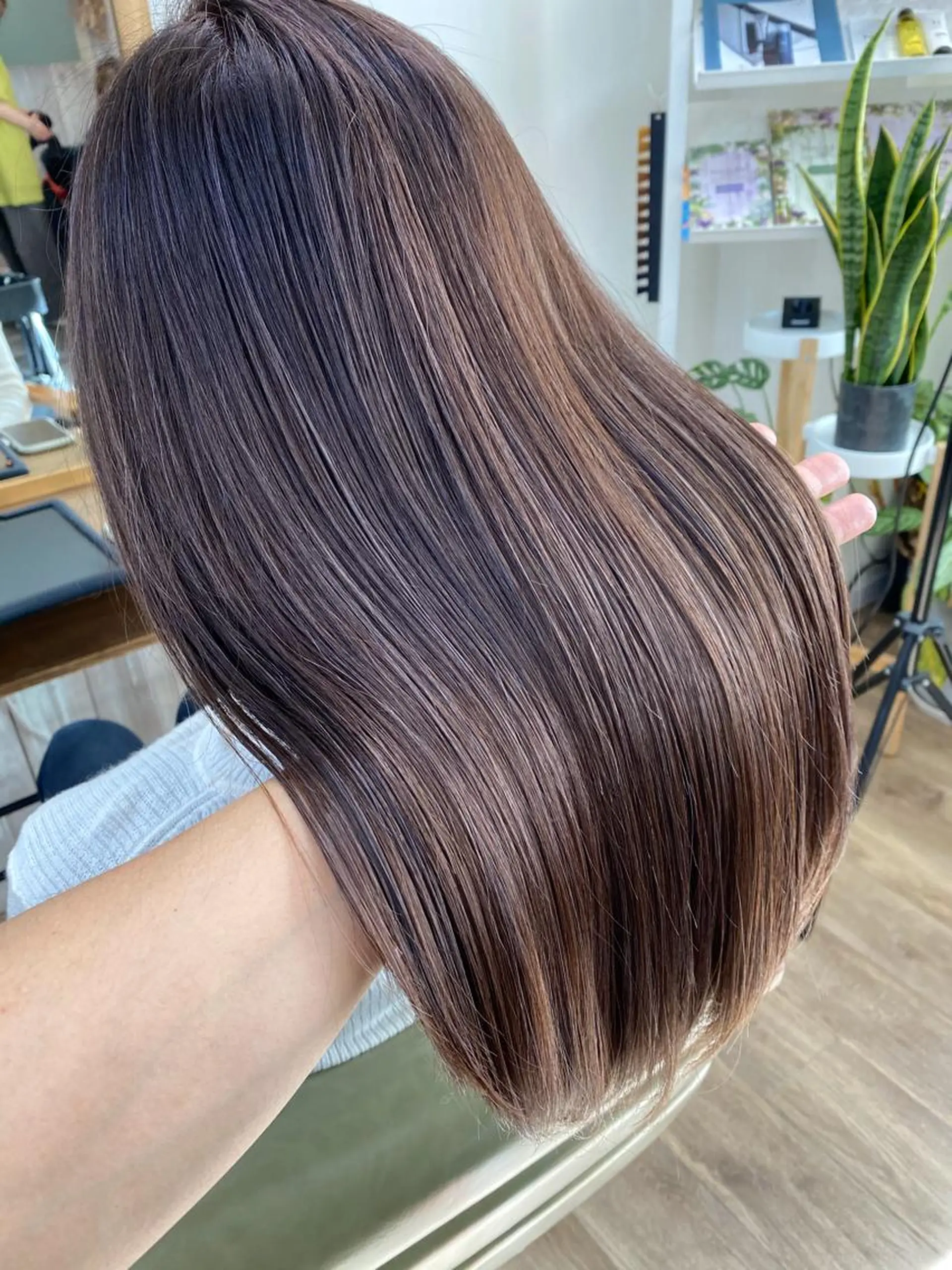 カラー ハイライトカラー Lapa ケンショーのヘアスタイル