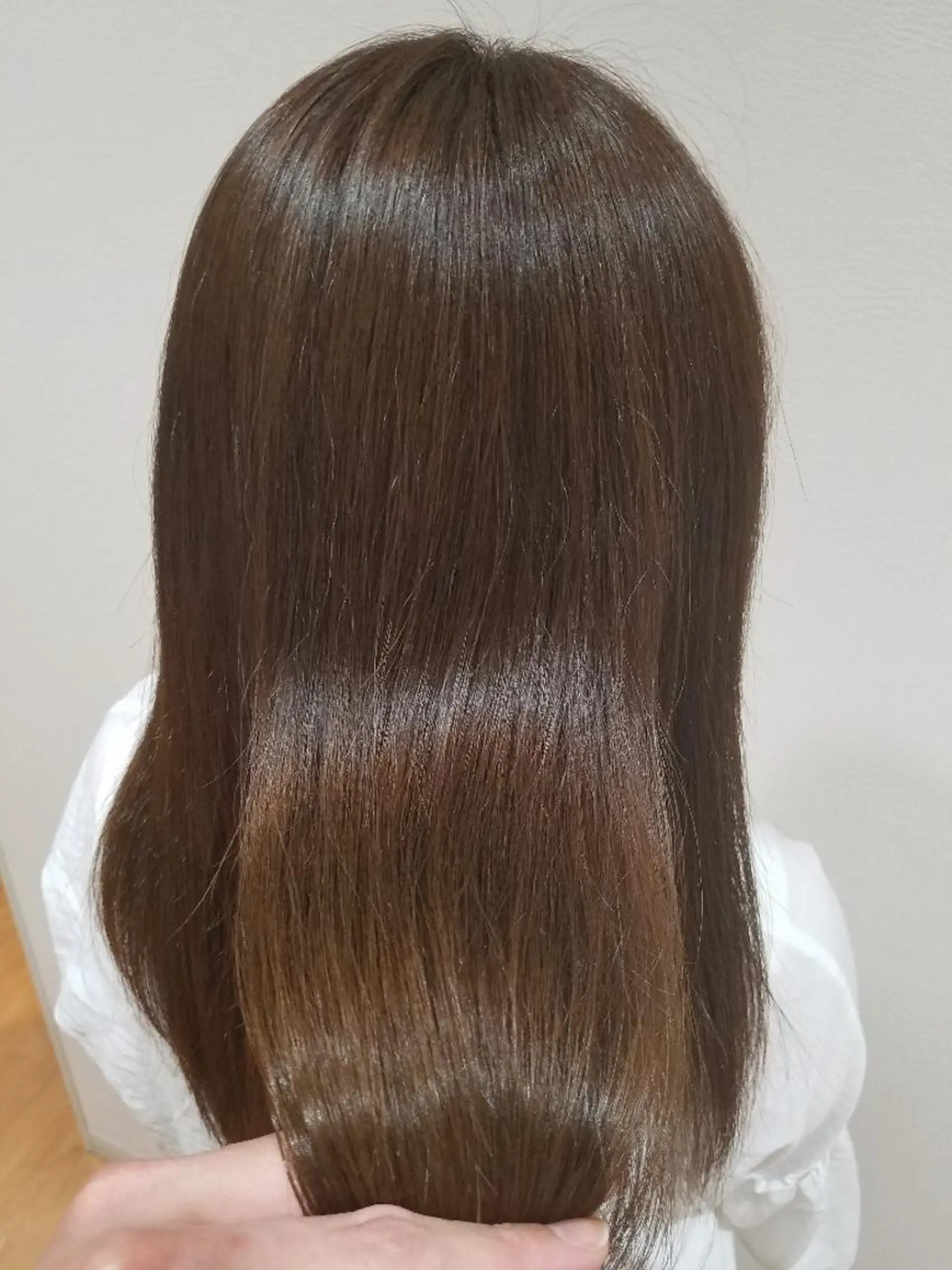 ミディアム カラー パーマ ストレートパーマ 髪質改善/ハイライト 小林秀樹のヘアスタイル