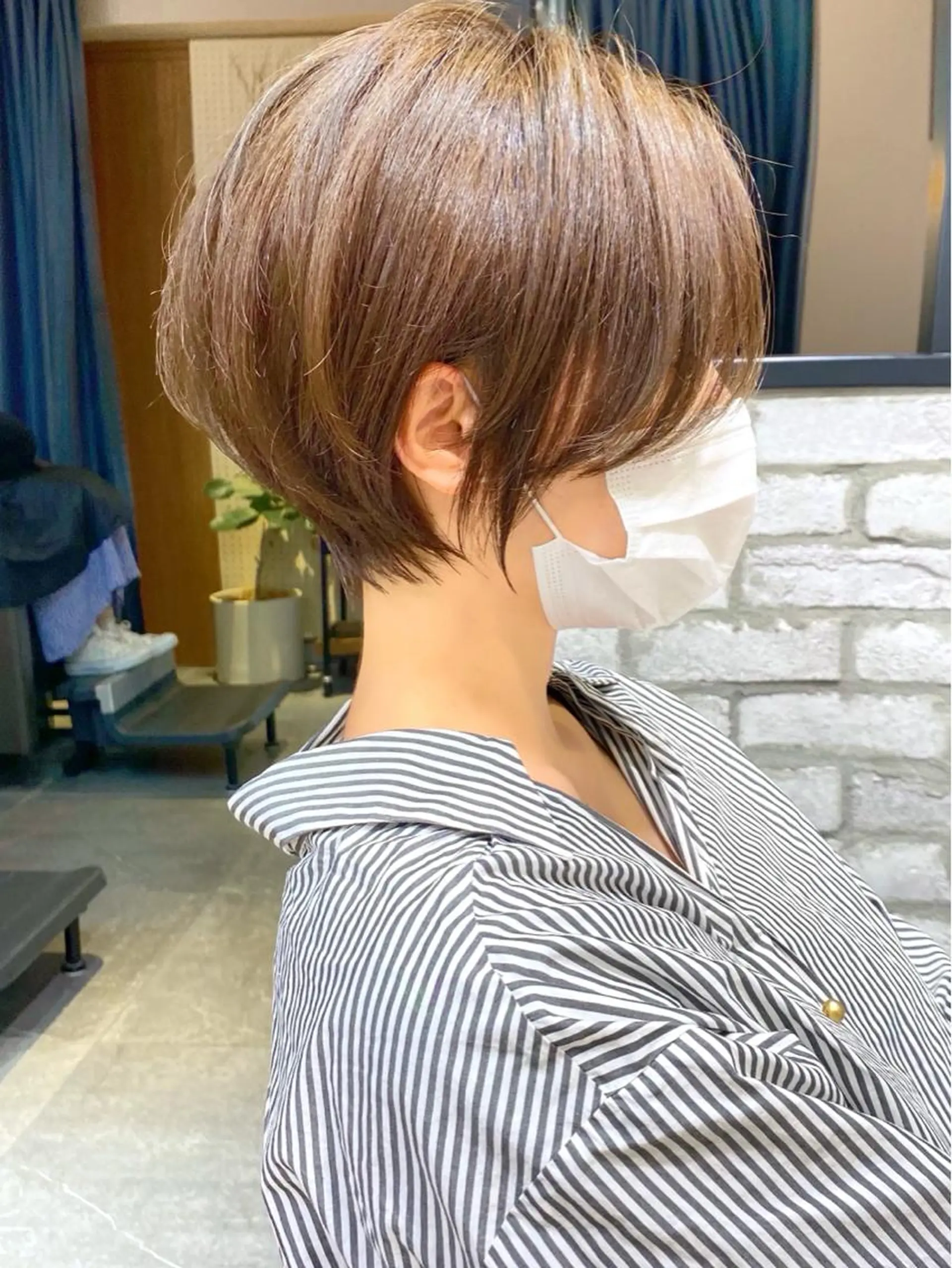 ショート 丸みショート くびれヘア ショートヘア 🏳️‍🌈柴山 巴耶斗🏳️‍🌈のヘアスタイル