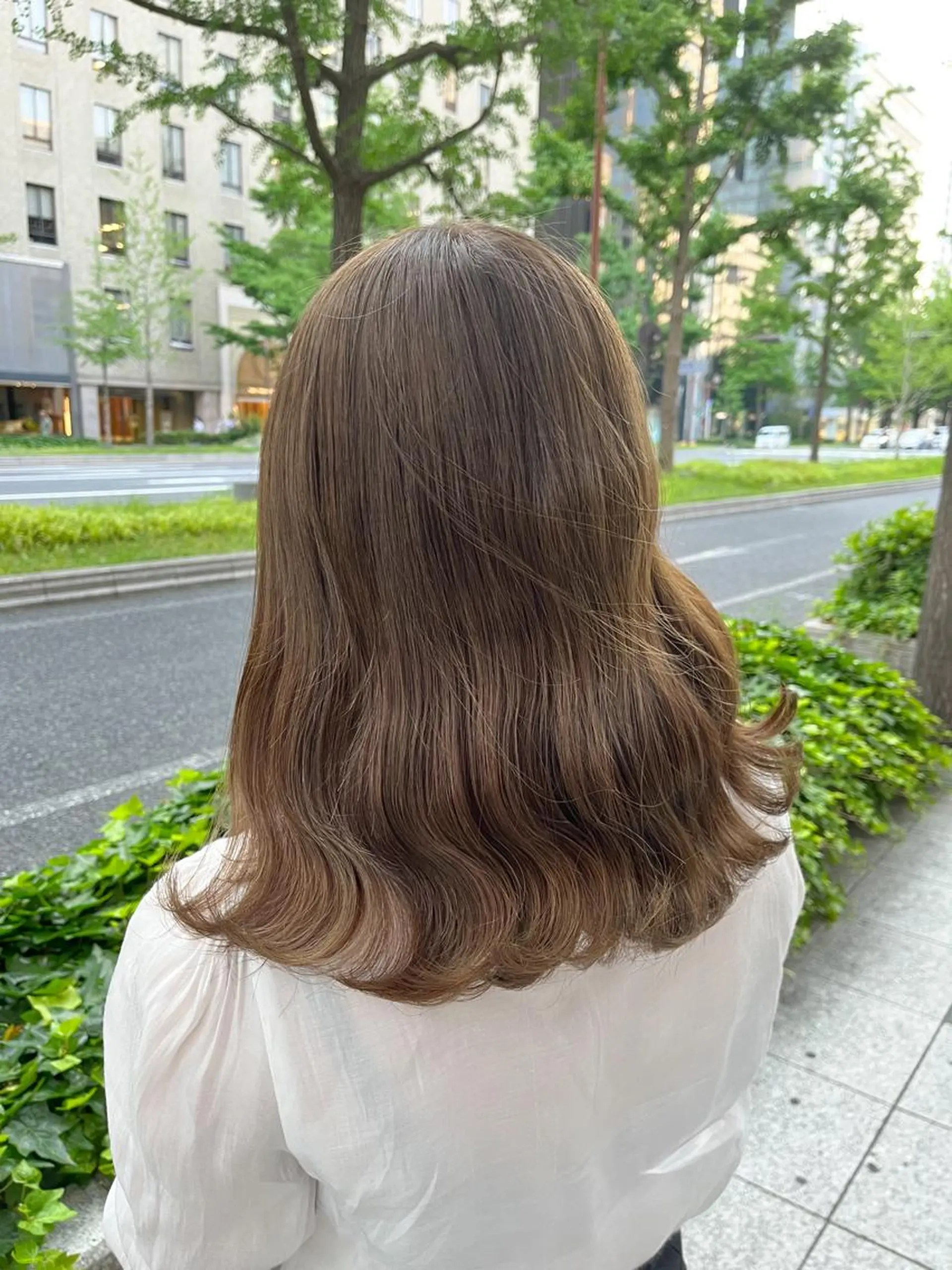 セミロング jupreÿ 𝒔𝒂𝒚𝒂🍓のヘアスタイル
