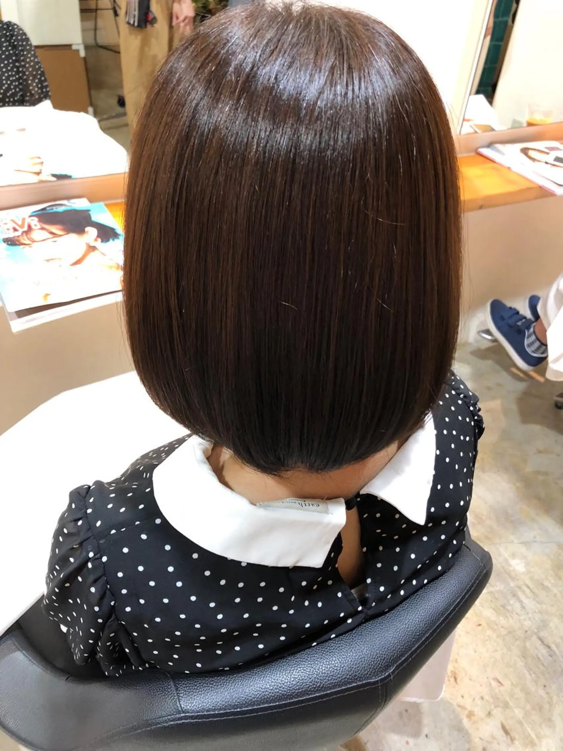 ショート カラー MIOベージュカラー 柔らかいカラーのヘアスタイル