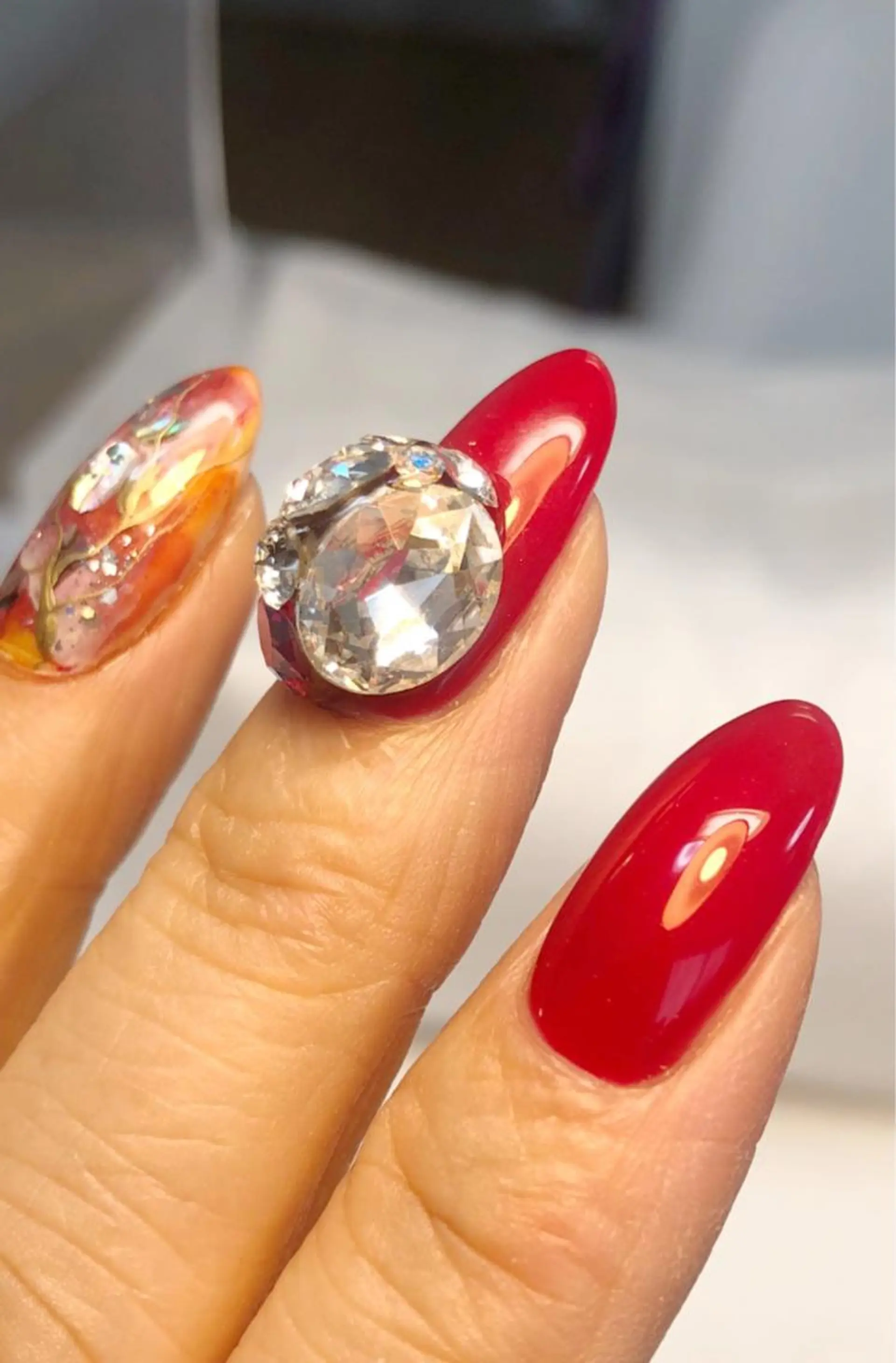 セミロング TAKAMATSU RINAのネイルデザイン