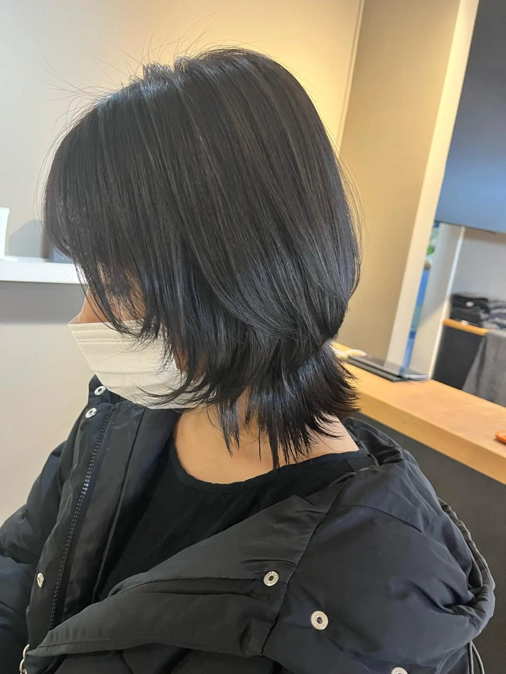 ミディアム カラー ヘアアレンジ キッズ ネイル マツエク・マツパ アイブロウ GO TODAY SHAiRE SALON所属・透明感カラー🤎 ゆりのヘアスタイル