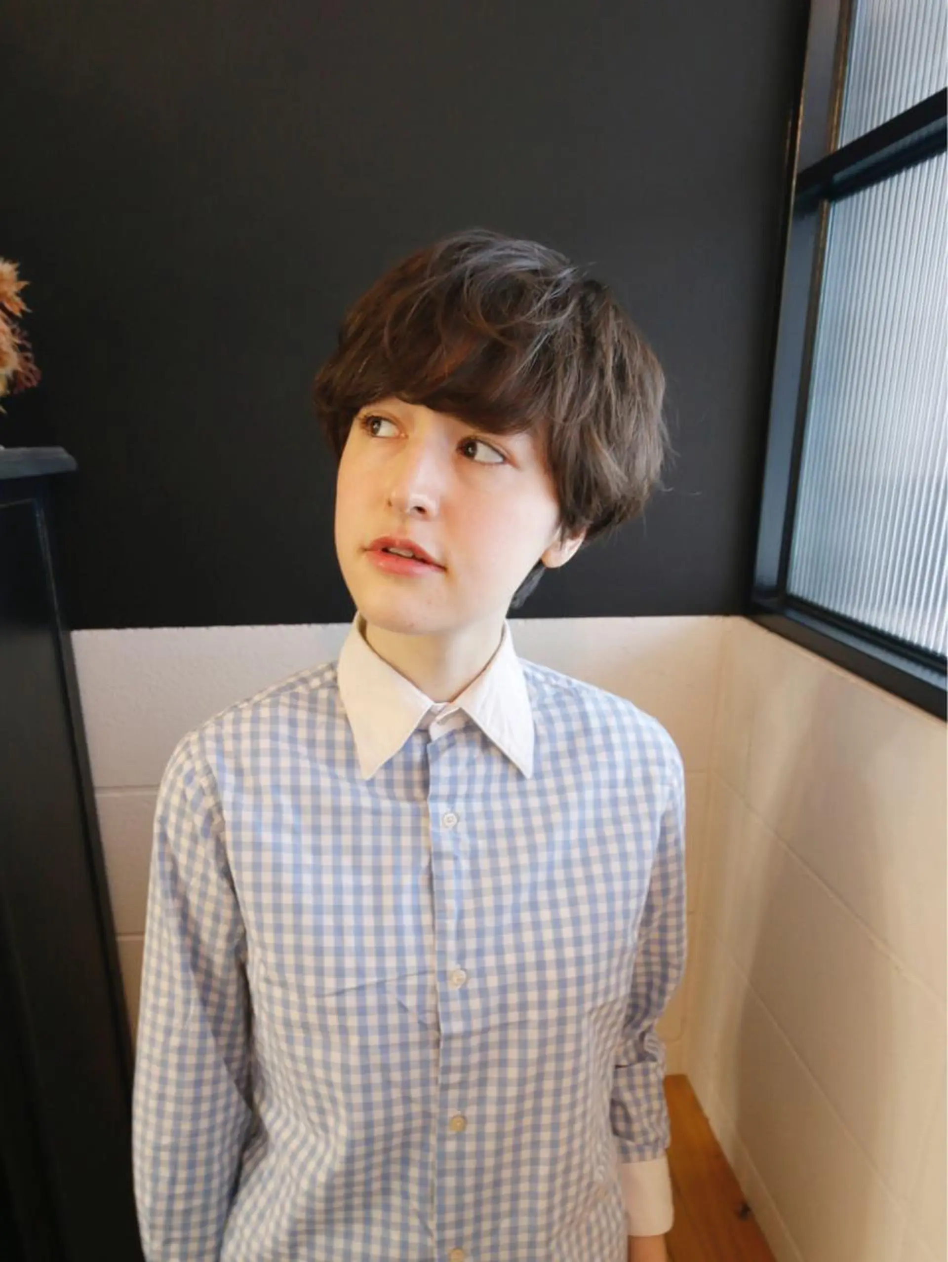 ショート カラー パーマ ショートヘア カット 山口 悟のヘアスタイル