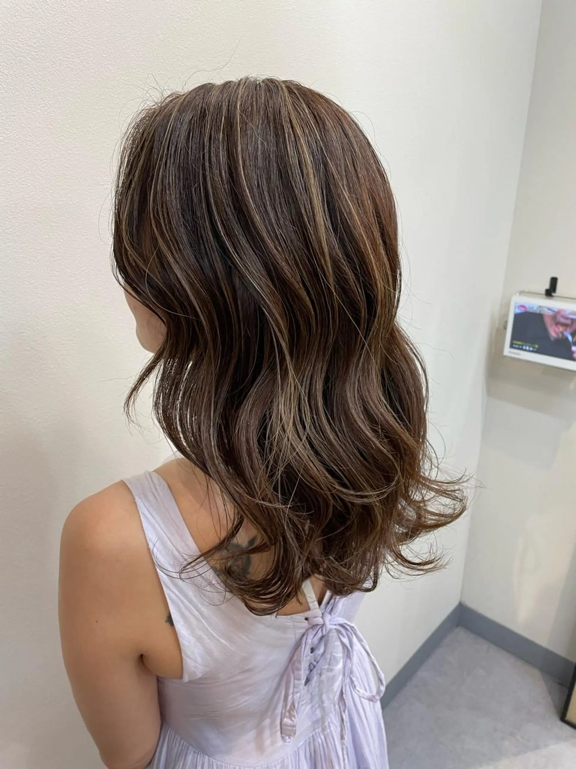 ロング カラー かわさき ともやのヘアスタイル