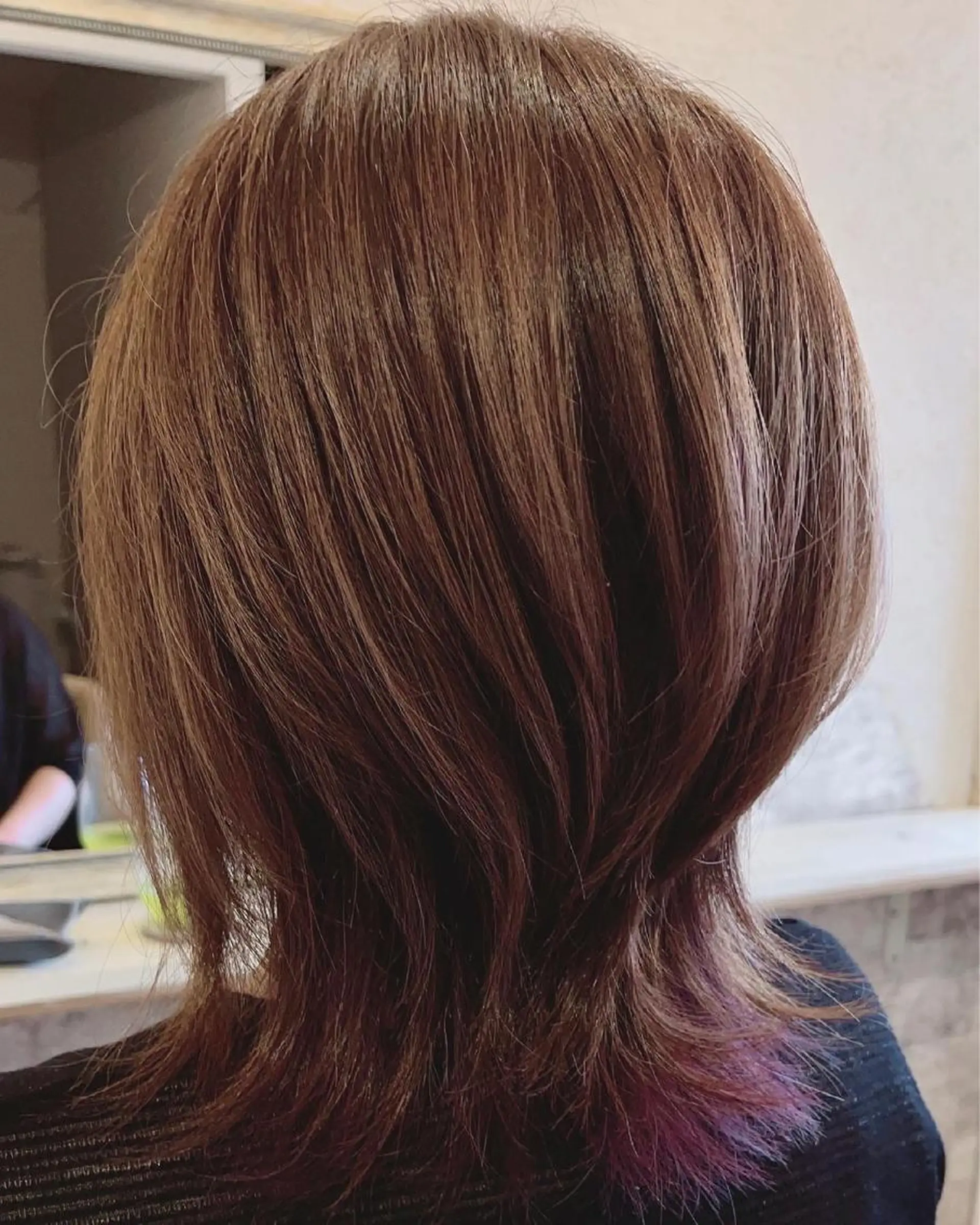 ミディアム カラー ヘアカラー トリートメント DECIDE L.A.W所属・【DECIDE L.A.W】氏原　将のヘアスタイル