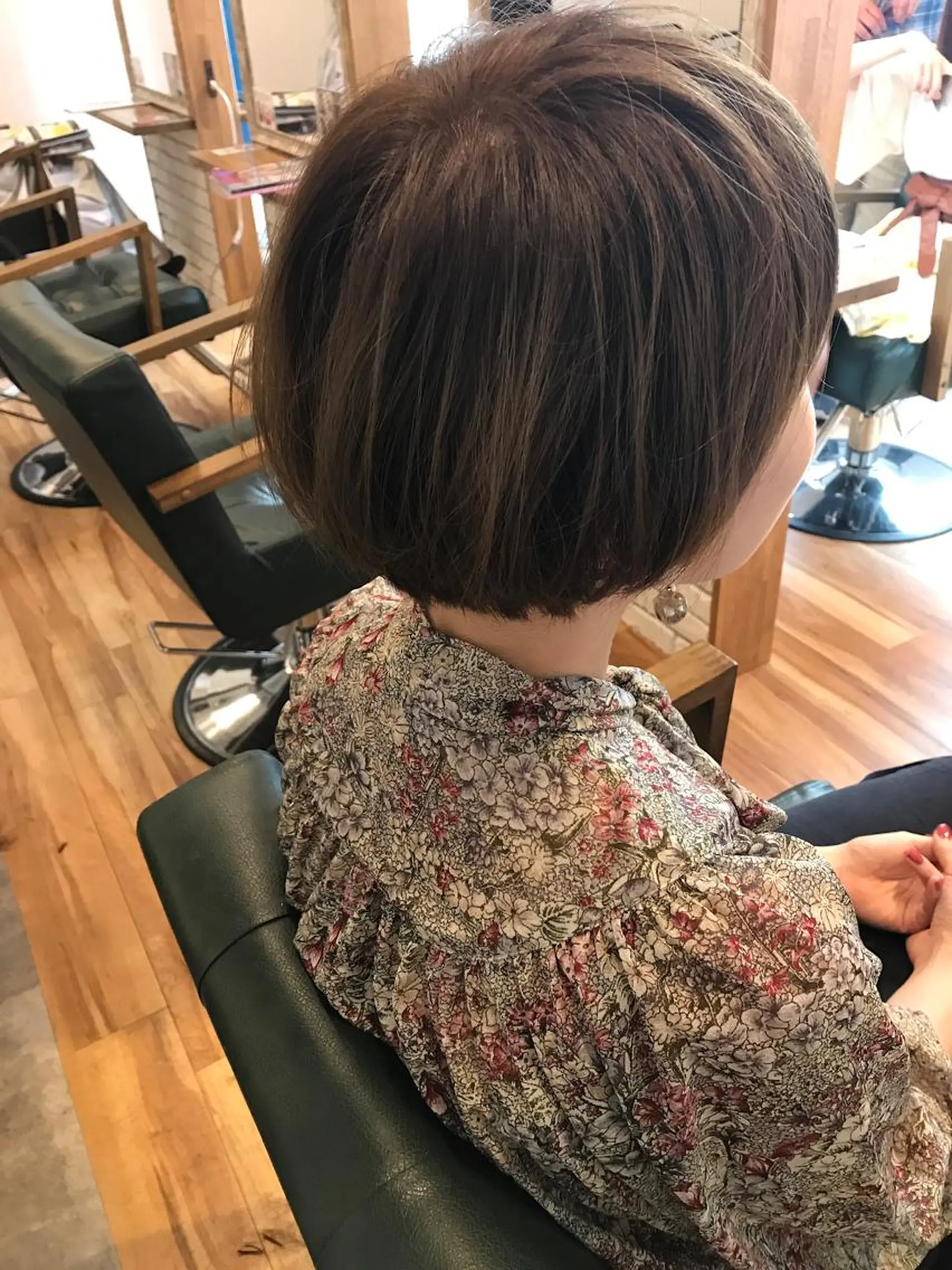 ショート カラー ハイライトカラー ハイライト TOWA 野村　コウダイのヘアスタイル